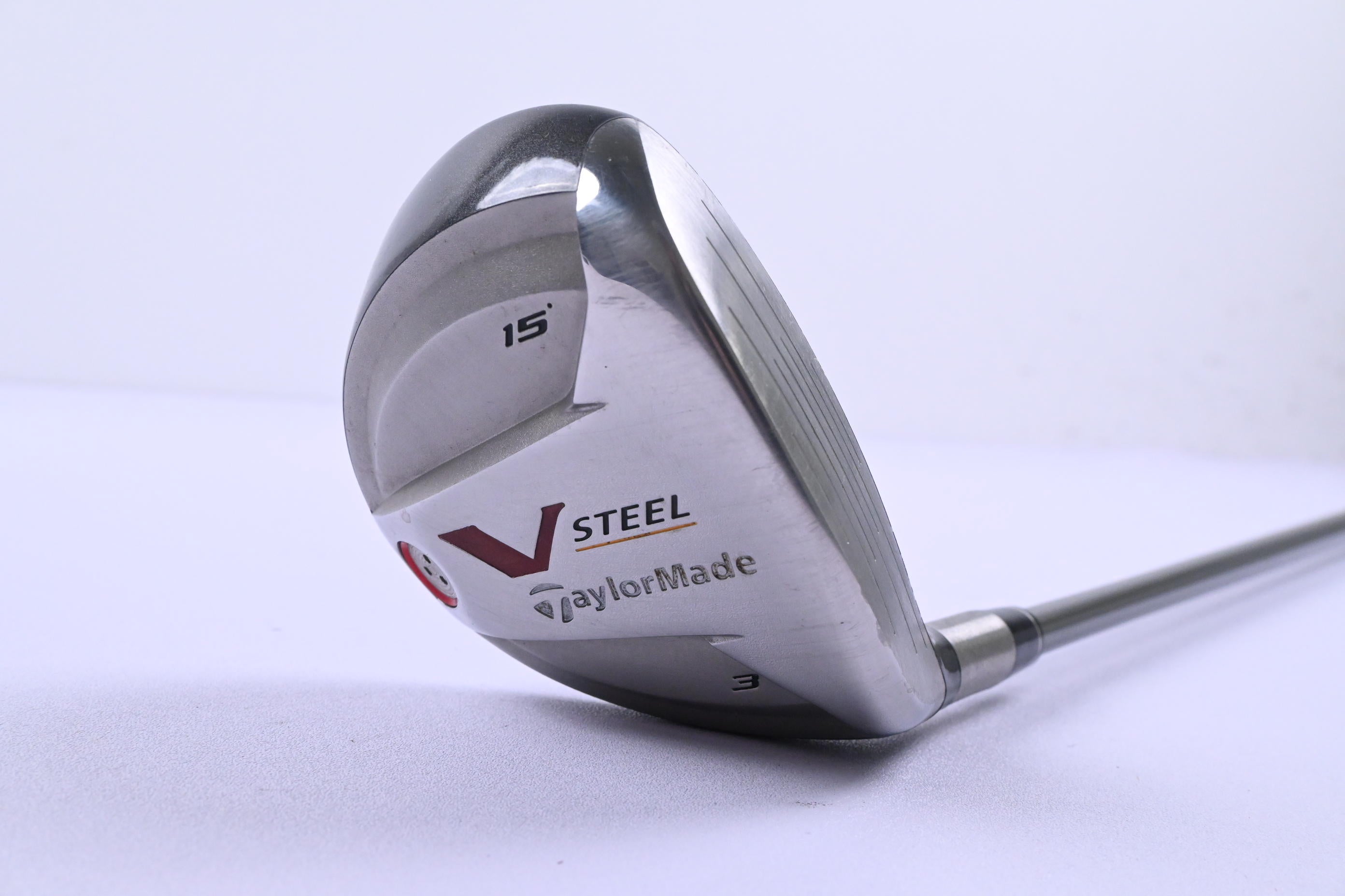Taylormade V-Steel #3 Wood / 15 Degree / Regular Flex TaylorMade UltraLite 65