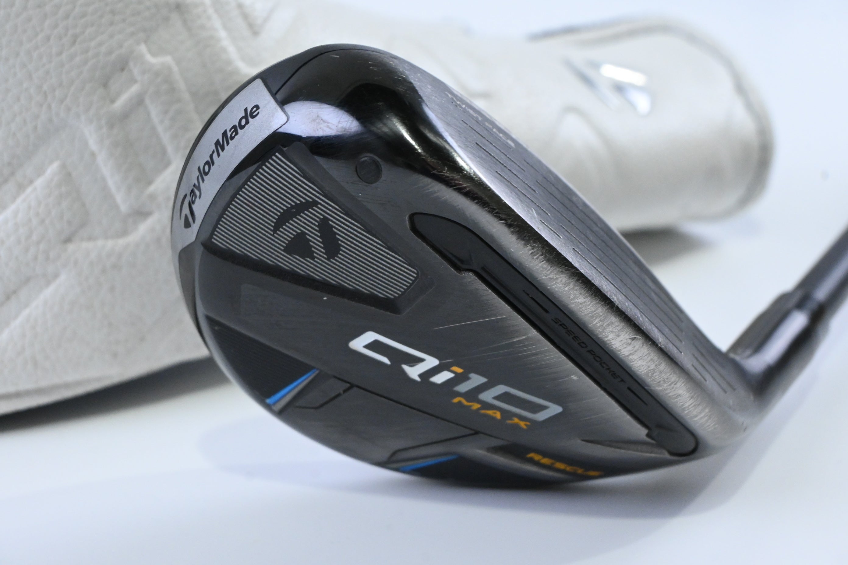 Taylormade Qi10 Max #3 Hybrid / 20 Degree / Regular Flex Tensei AV Blue 65 Shaft