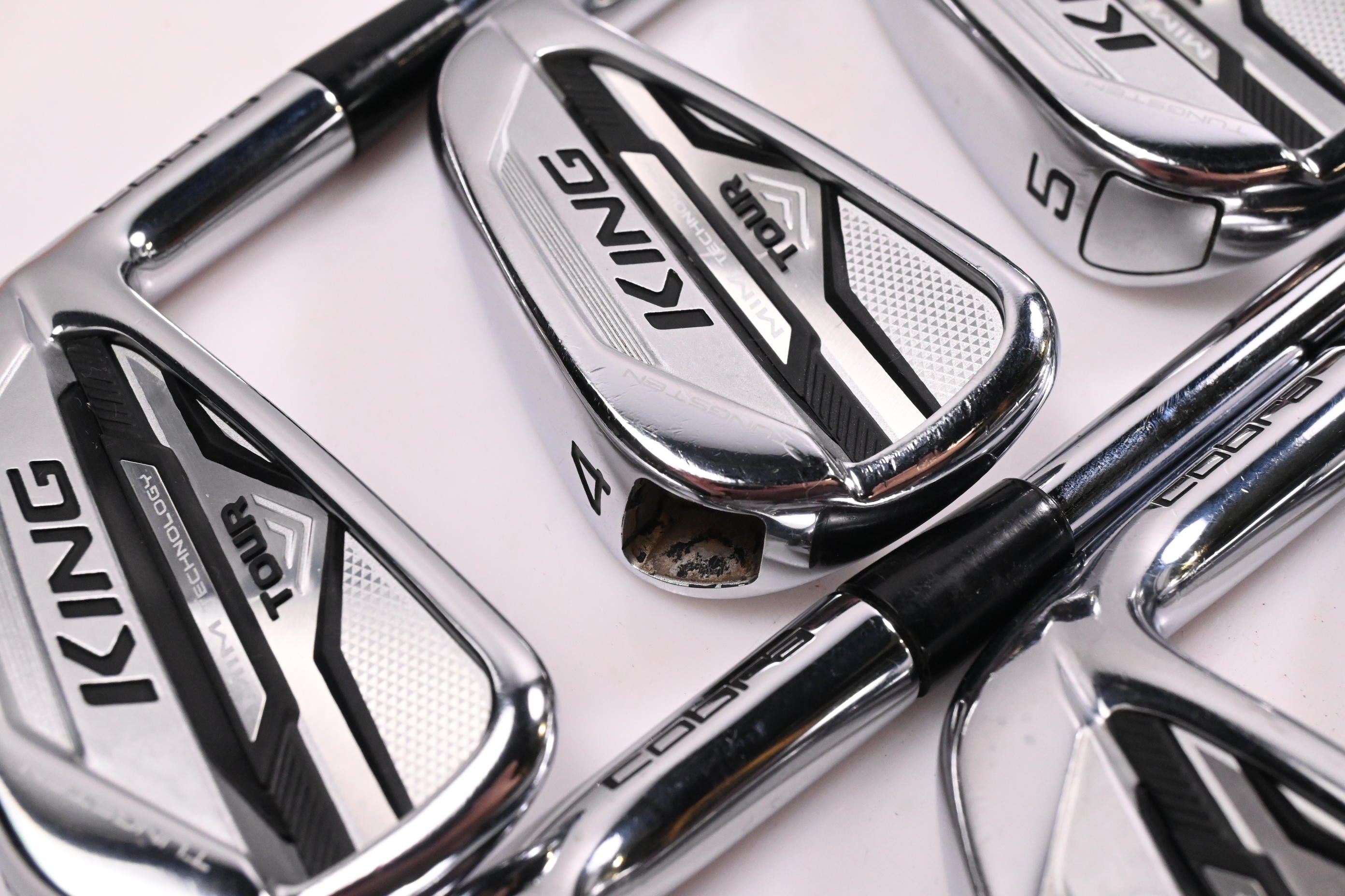 Cobra King Tour 2020 Irons / 3-PW+GW / Regular Flex KBS $-Taper Lite 95 Shafts