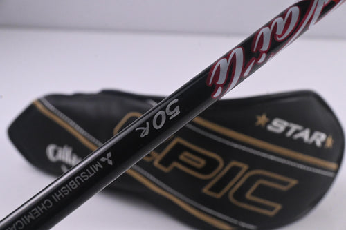 Left Hand Callaway Epic Max Star #3 Wood / 15 Degree / Regular Flex Kai'li Red