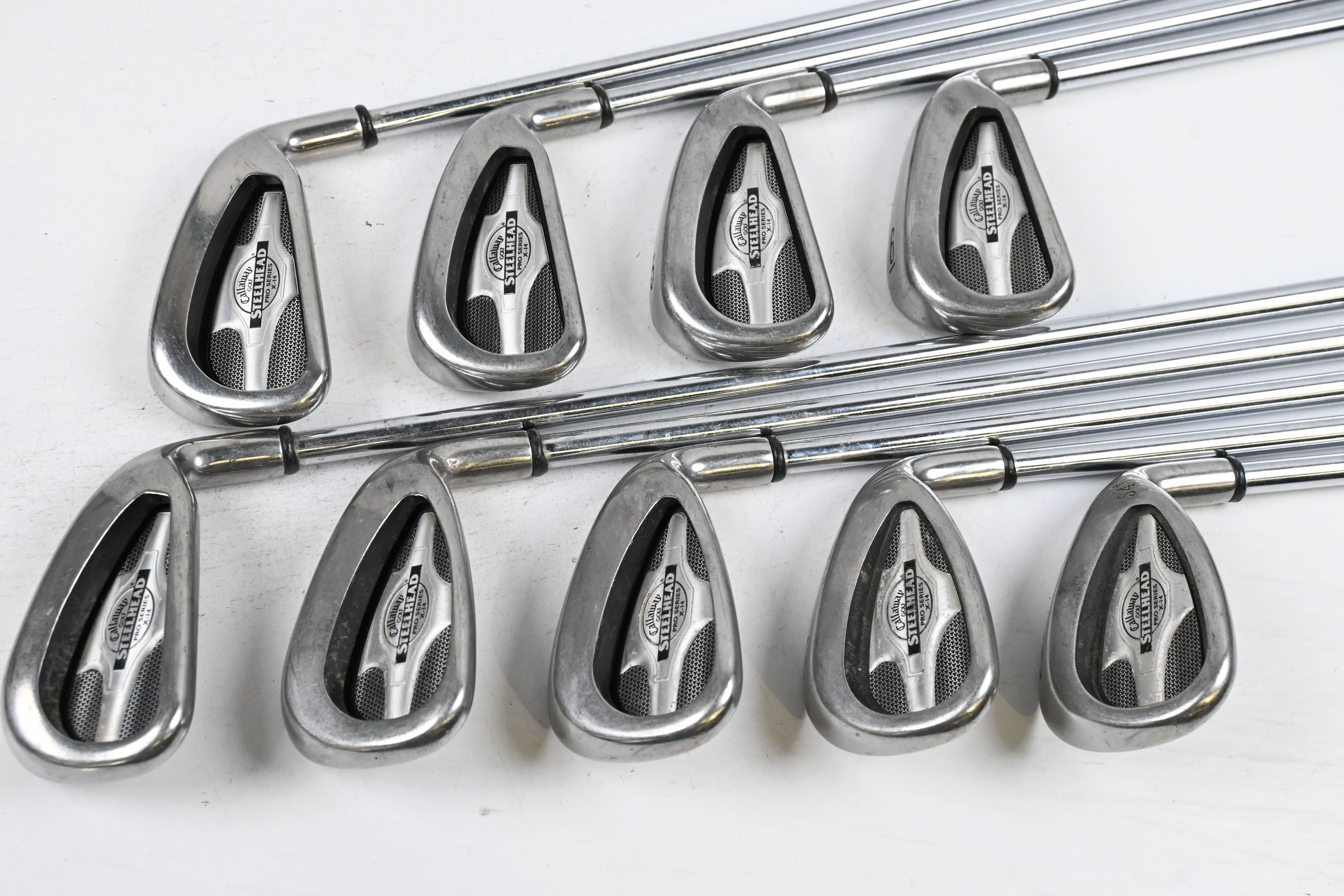 Callaway X-14 Pro Series Irons / 3-PW+SW / Regular Flex Rifle Shaft