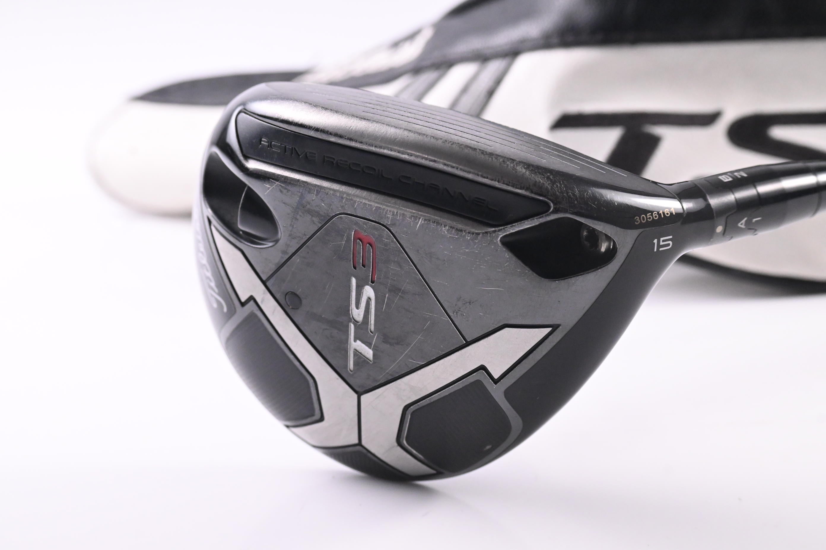 Titleist TS3 #3 Wood / 15 Degree / X-Flex HZRDUS Gen5 Black 70 Shaft