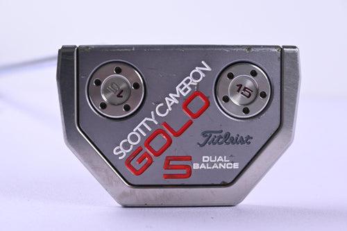 Left Hand Scotty Cameron 2015 GOLO 5 Putter / 35 Inch