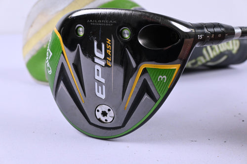 Callaway Epic Flash #3 Wood / 15 Degree / Regular Flex Project X EvenFlow 65