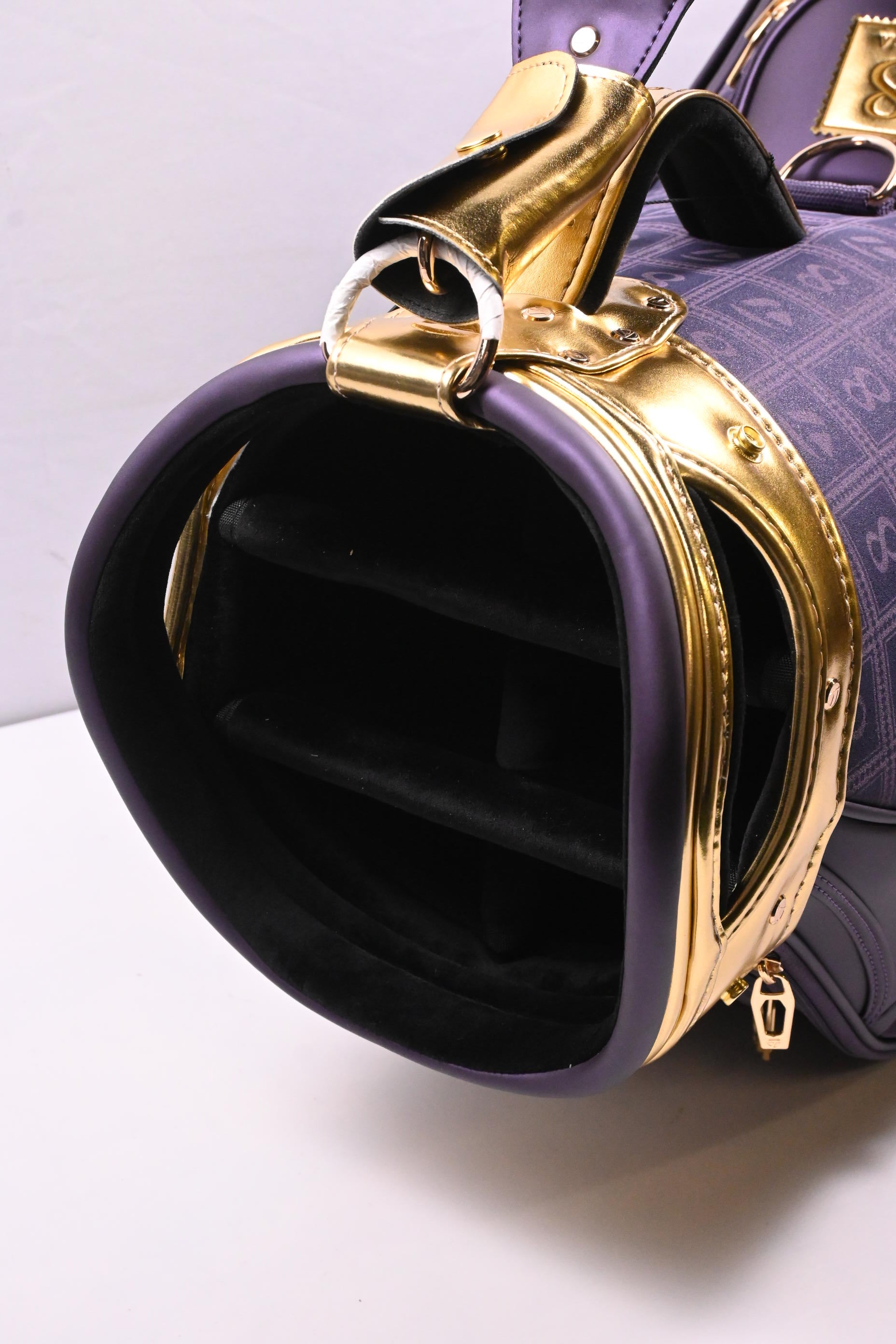 Taylormade British Open Tour Bag / 6-Way Divider / Purple, Gold