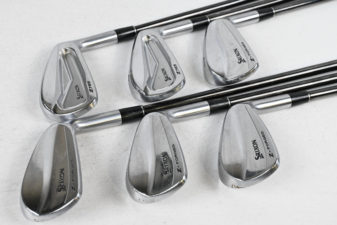 Srixon Z-Forged/Z785 Combo Irons / 5-PW / Stiff Flex KBS $-Taper 120 Steel Shafts