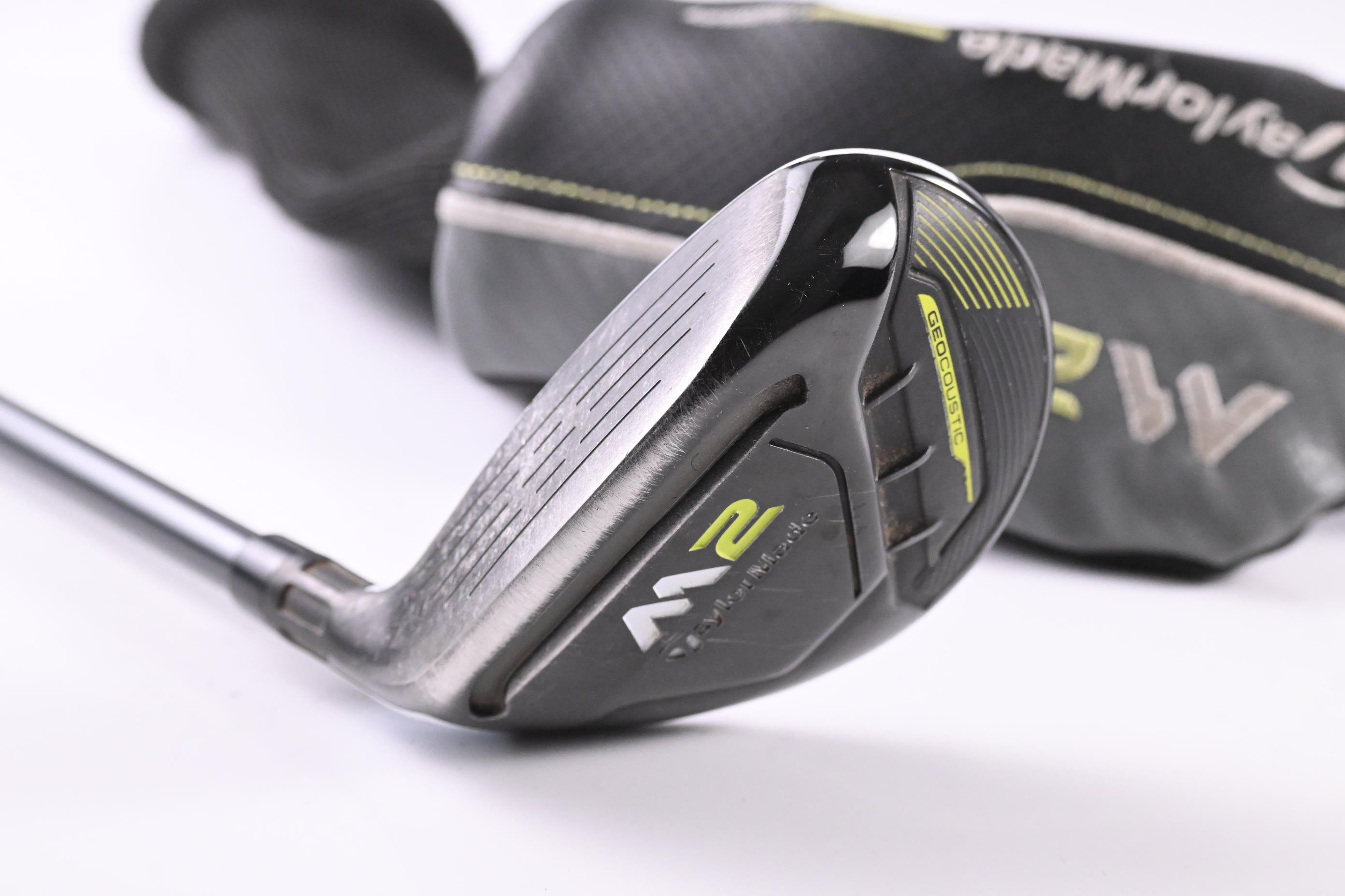 Left Hand Taylormade M2 2017 #3 Hybrid / 19 Degree / Regular Flex M2 Reax 65