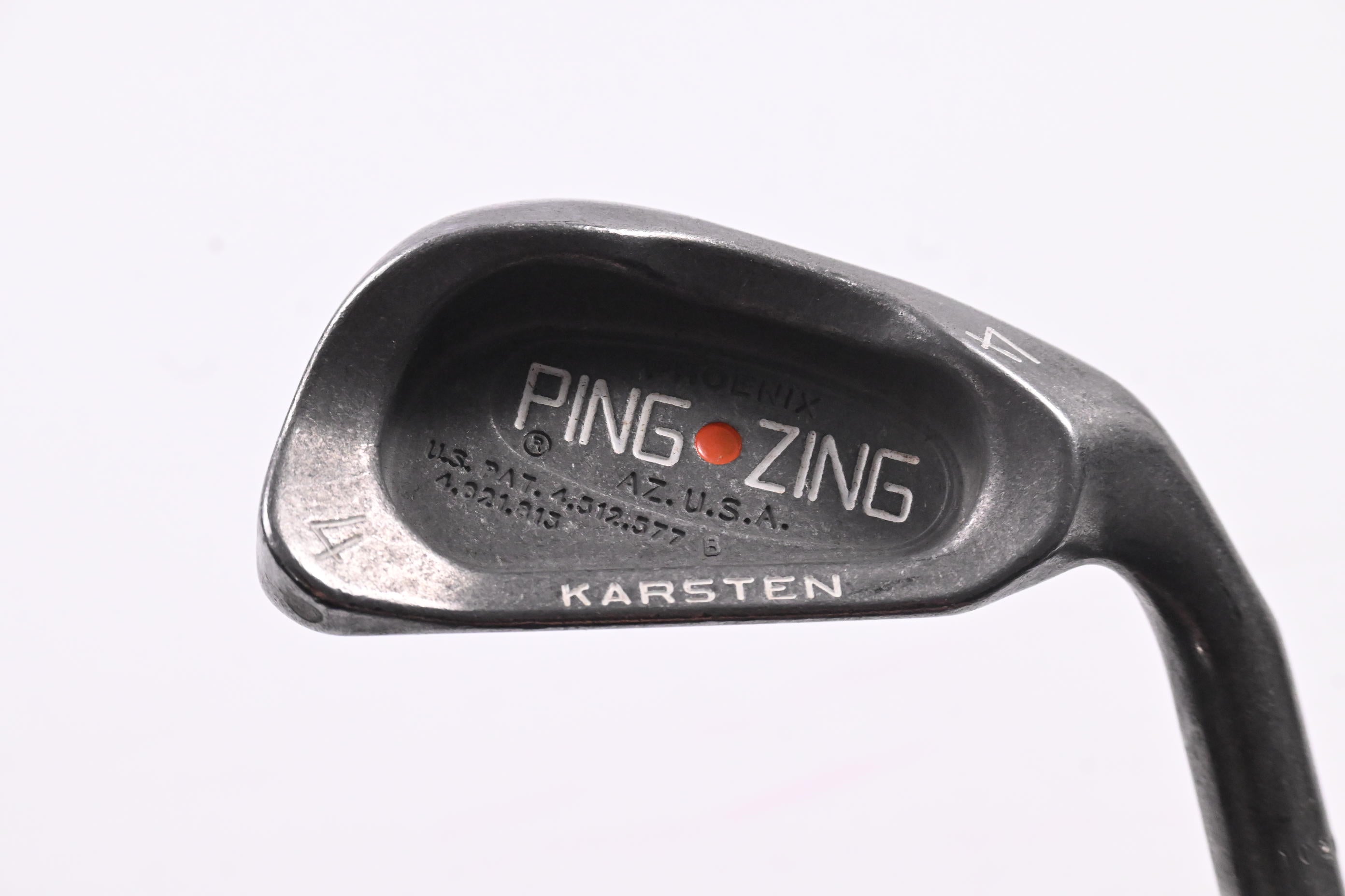 Ping Zing #4 Iron / 24 Degree / Orange Dot / Stiff Flex Ping Karsten Shaft