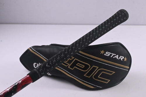 Left Hand Callaway Epic Max Star #3 Wood / 15 Degree / Regular Flex Kai'li Red