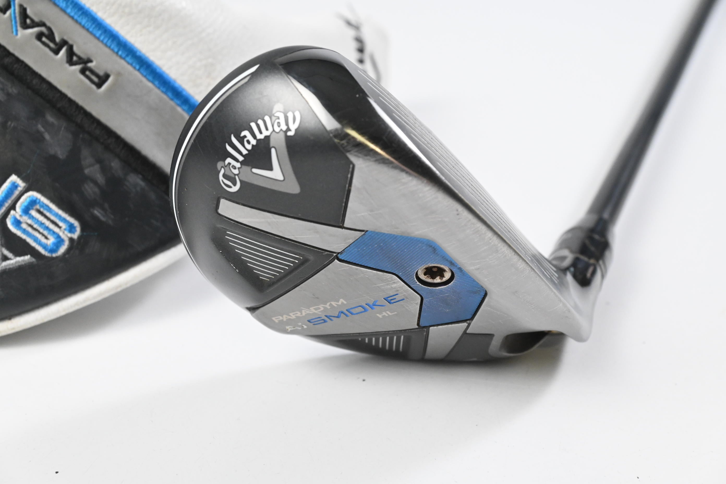 Callaway Paradym Ai Smoke HL #5 Hybrid / 24 Degree / Senior Flex Cypher 2.0 50