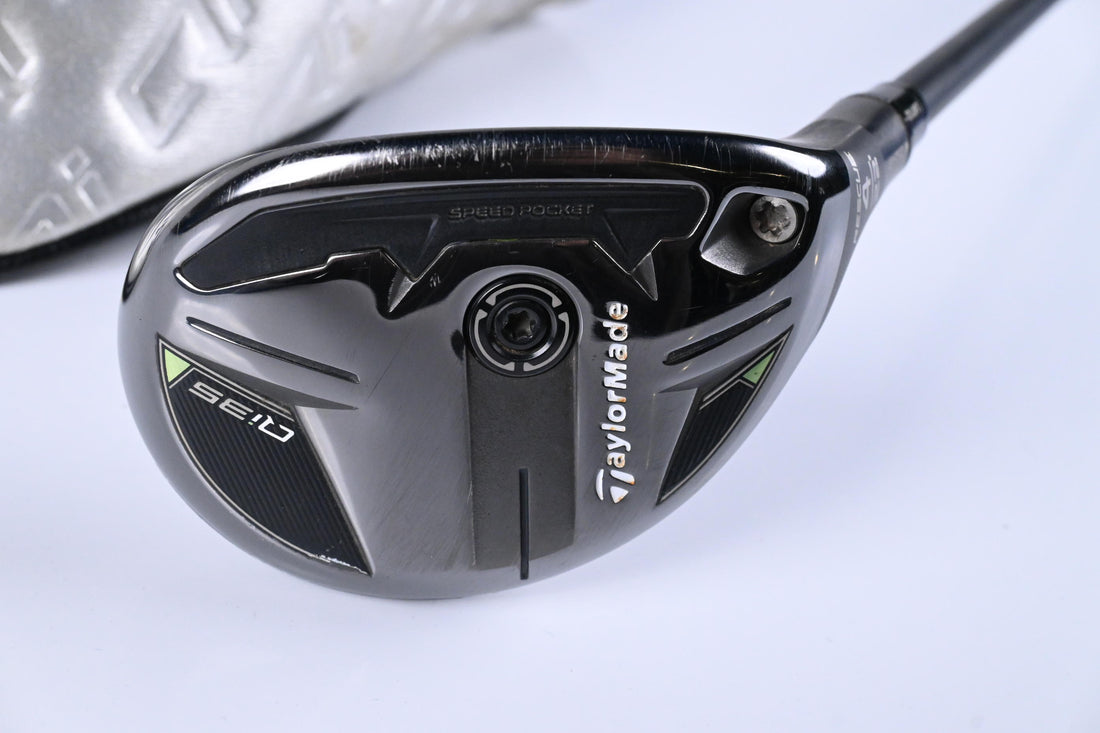 Taylormade Qi35 #4 Hybrid / 22 Degree / Stiff Flex Fujikura Ventus Blue 7 Shaft