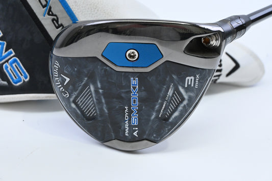 Callaway Paradym Ai Smoke Max #3 Wood / 15 Degree / X-Flex Kai'li White 70 Shaft