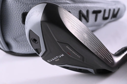 Callaway Quantum Max #3 Hybrid / 19 Degree / Regular Flex Denali Frost Silver 60