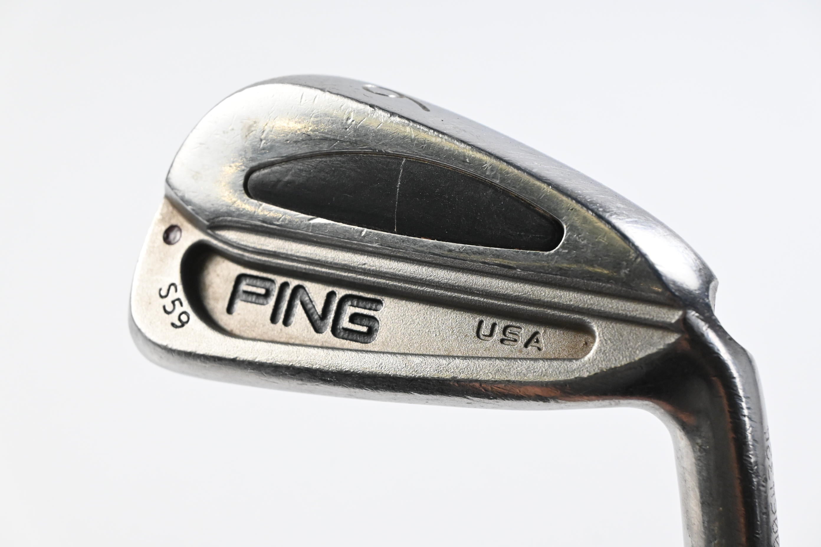 Ping S59 #6 Iron / Maroon Dot / Regular Flex Project X Precision Shaft