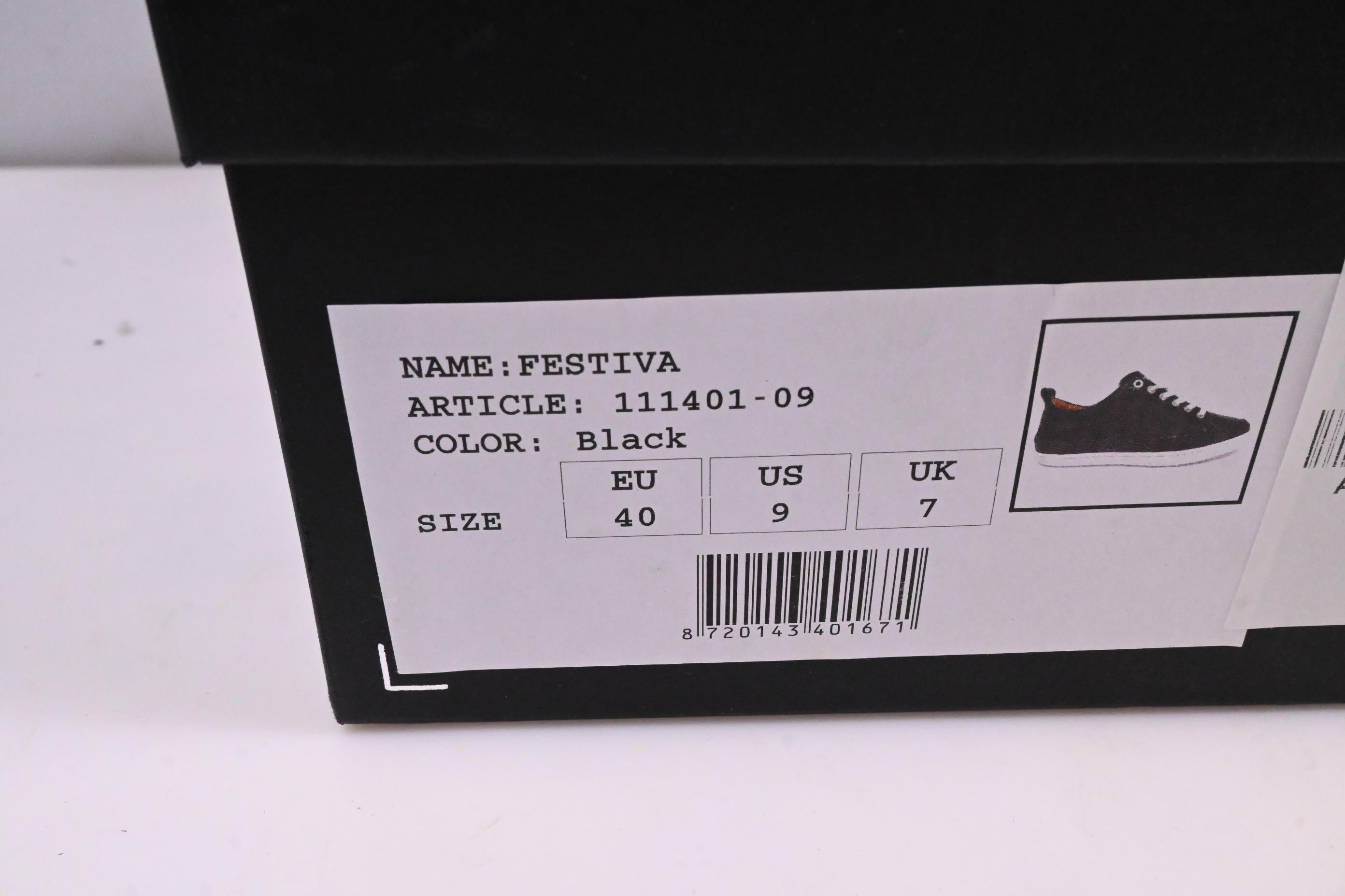 Ladies Duca Del Cosma Festiva Shoes / Size UK 7 / Black