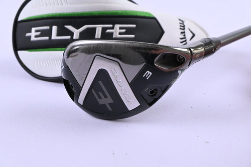 Callaway Elyte #3 Hybrid / 19 Degree / Stiff Flex Denali Charcoal 70 Shaft