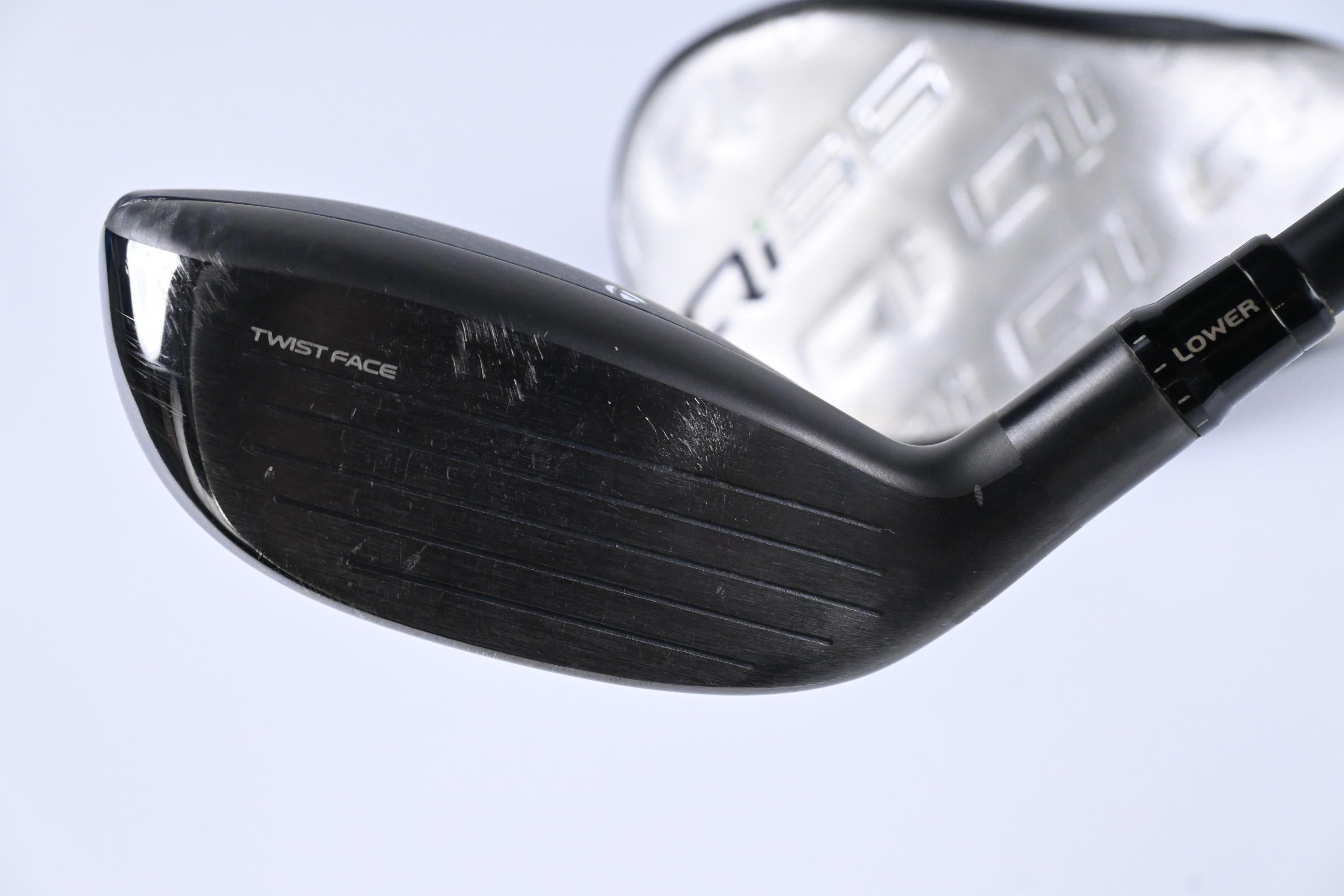 Taylormade Qi35 #4 Hybrid / 22 Degree / Stiff Flex Fujikura Ventus Blue 7 Shaft