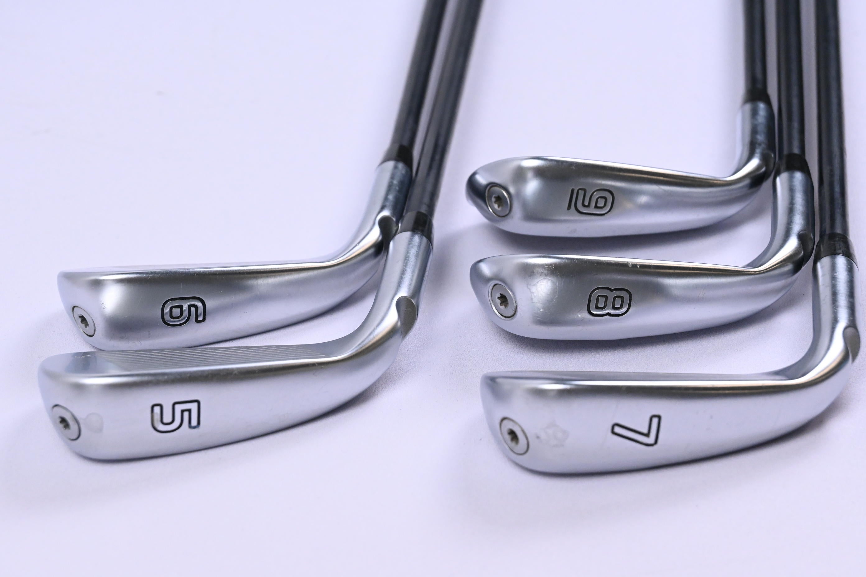 Ping G410 Irons / 5-9 Iron / Blue Dot / Regular Flex Alta CB Red Shafts