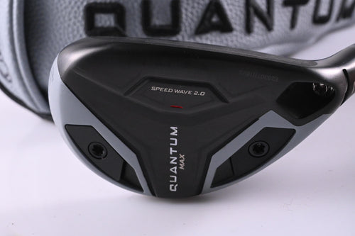 Callaway Quantum Max #3 Hybrid / 19 Degree / Regular Flex Denali Frost Silver 60