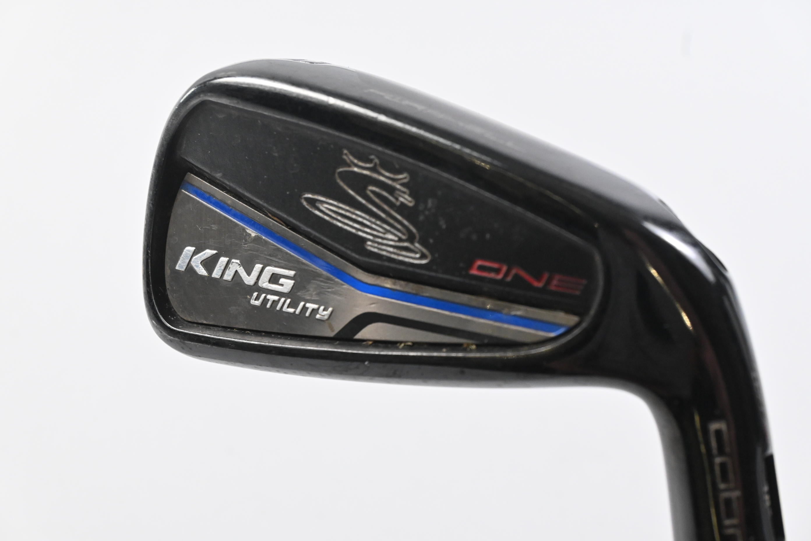 Cobra King Black One Length Utility #3 Iron / 18-21 Degree / Stiff Flex AMT S300