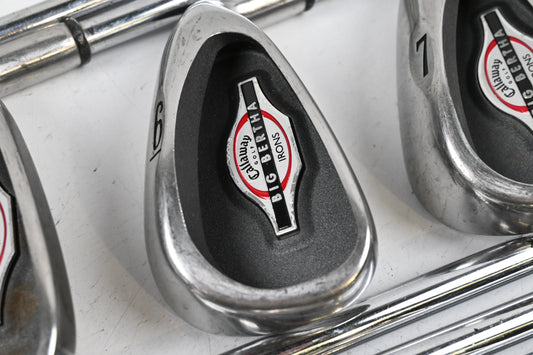 Callaway Big Bertha 2002 Irons / 4-PW+SW / Uniflex Big Bertha Shafts
