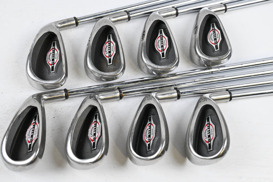 Callaway Big Bertha 2002 Irons / 4-PW+SW / Uniflex Big Bertha Shafts