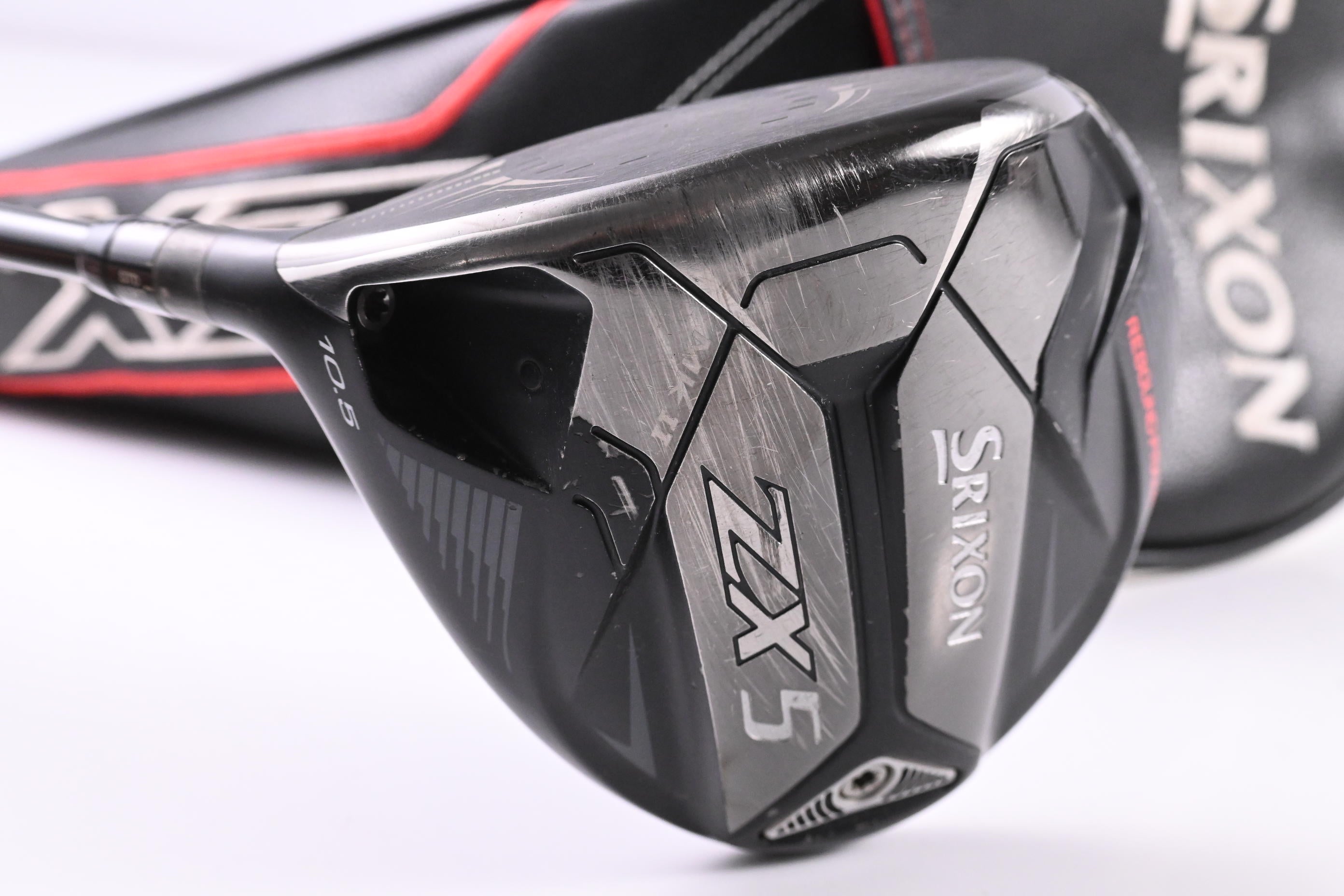 Left Hand Srixon ZX5 Mk II 2023 Driver / 10.5 Degree / X-Flex HZRDUS Black 70