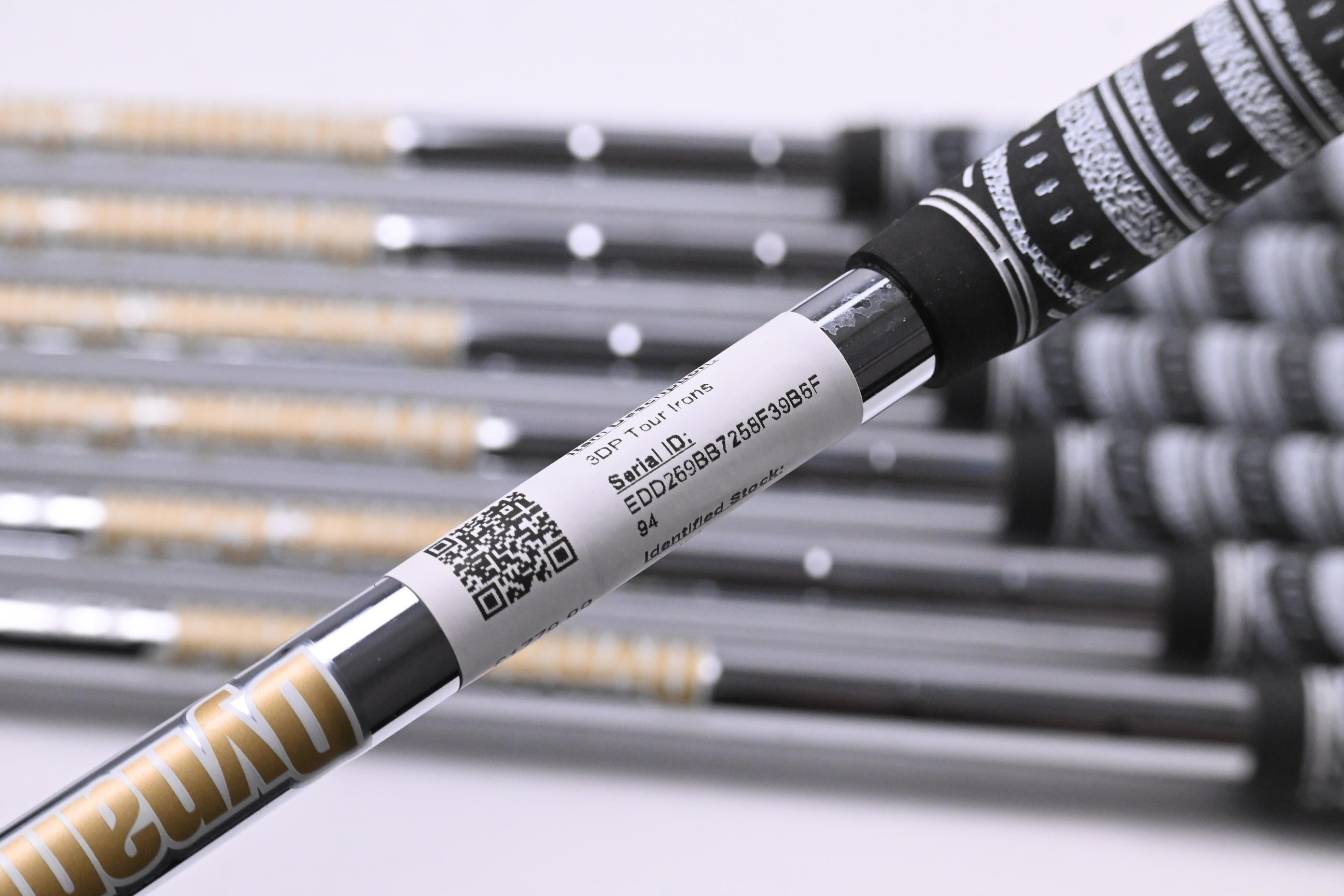 Cobra 3DP Tour Irons / 4-PW / Stiff Flex Dynamic Gold 105 S300 Shafts