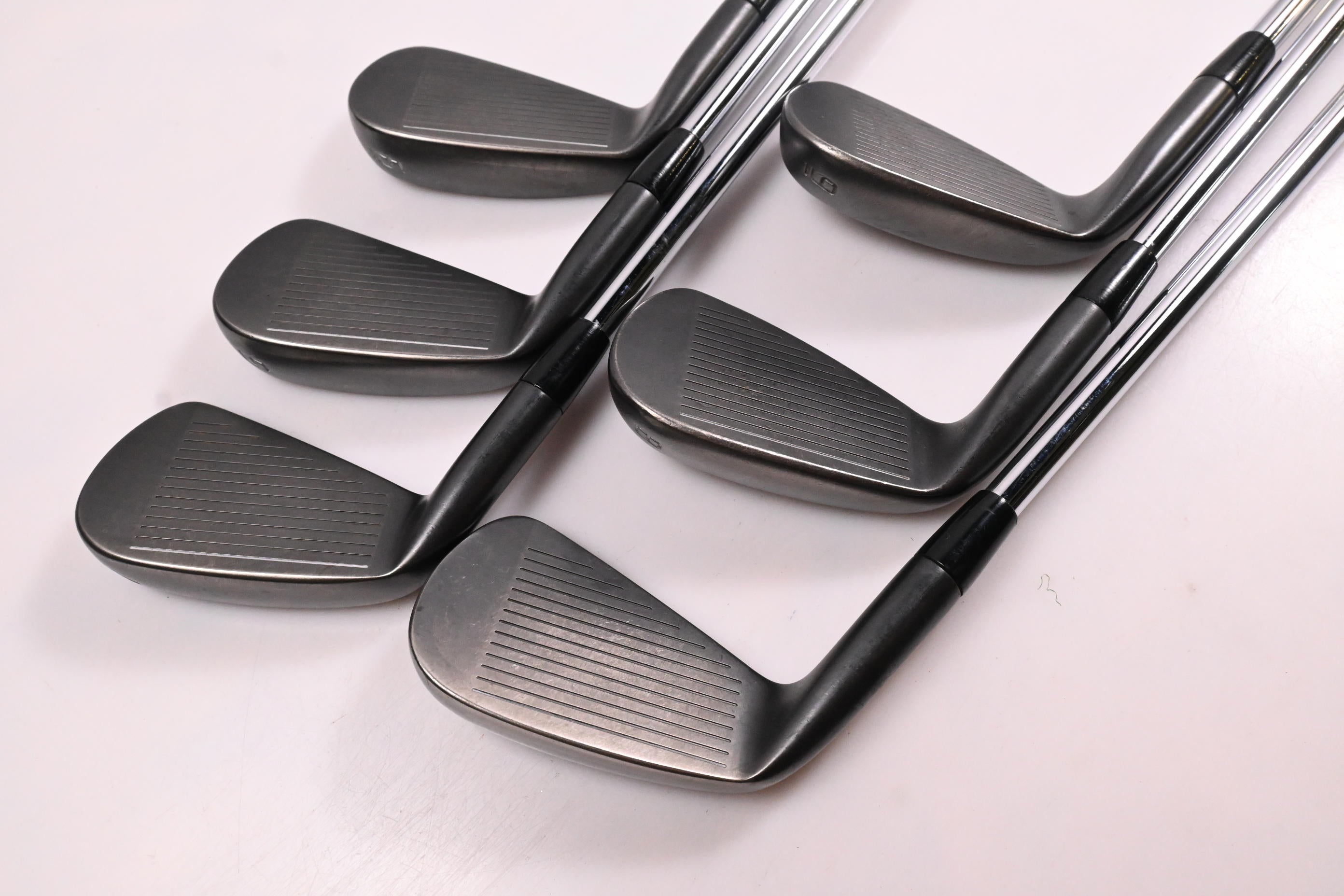 Cobra King Forged Tec Black Irons / 4-9I / Stiff Flex KBS Tour 90 Shafts
