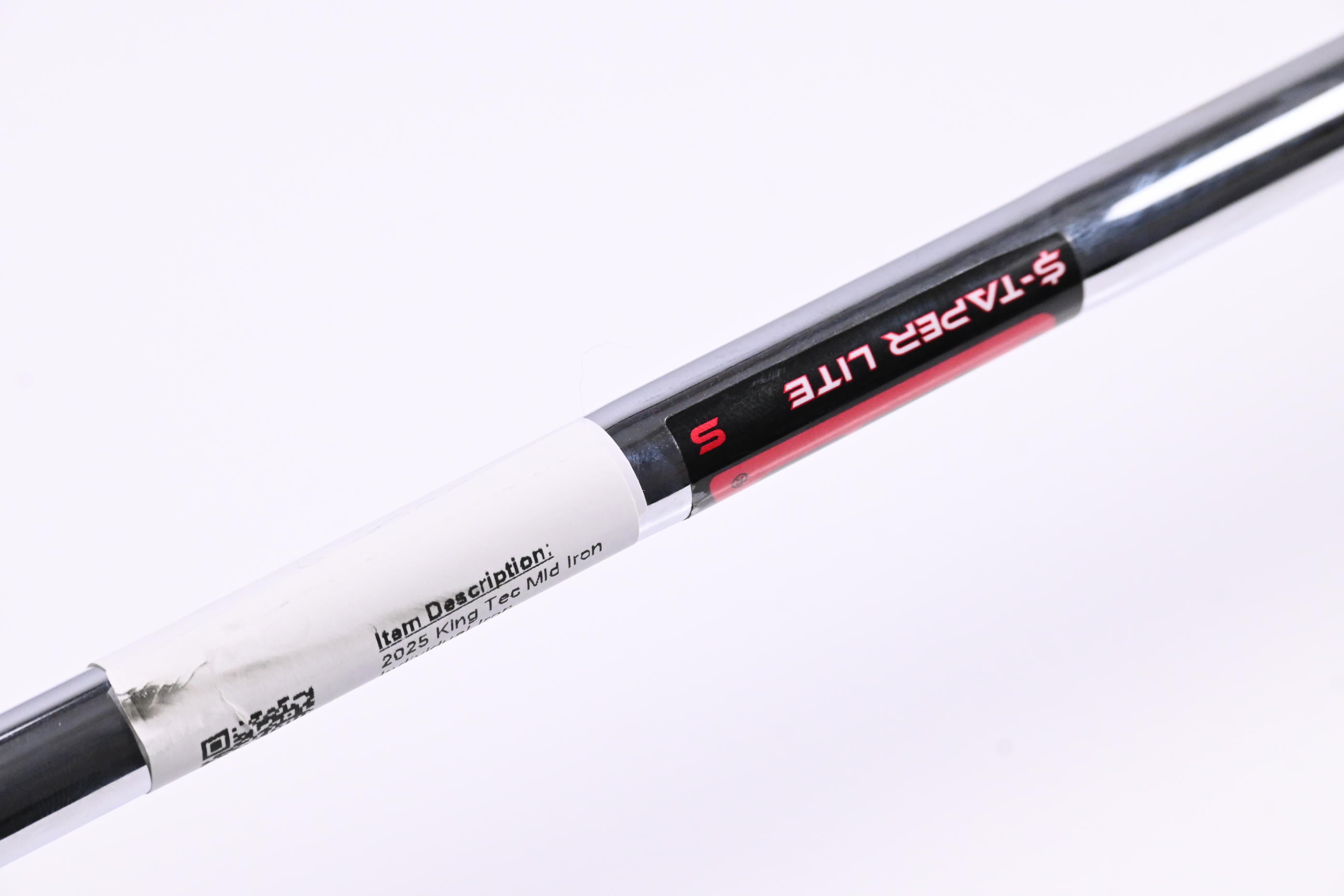 Cobra 2025 King Tec #7 Iron / Stiff Flex KBS $-Taper Lite Shaft