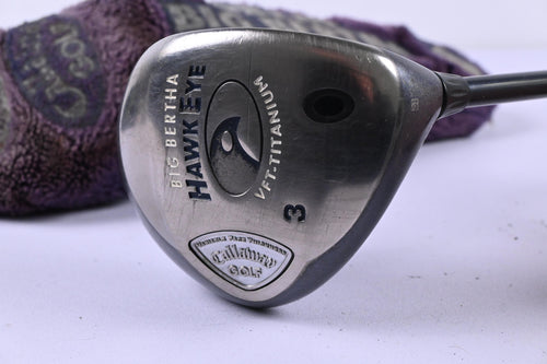 Callaway Hawk Eye VFT #3 Wood / 15 Degree / Firm Flex Big Bertha System 60 Shaft