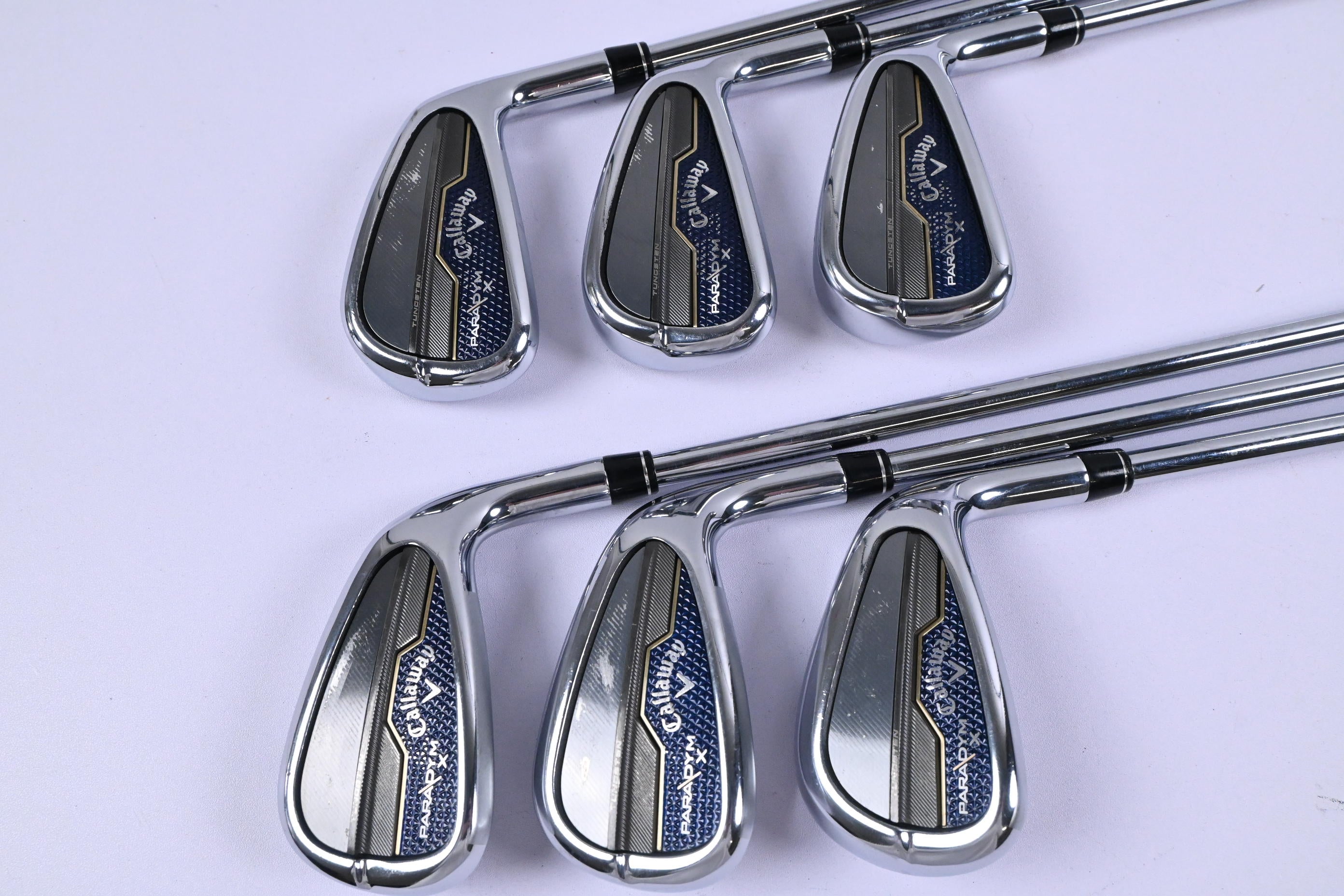 Callaway Paradym X Irons / 5-PW / Stiff Flex Elevate MPH 85 Shafts