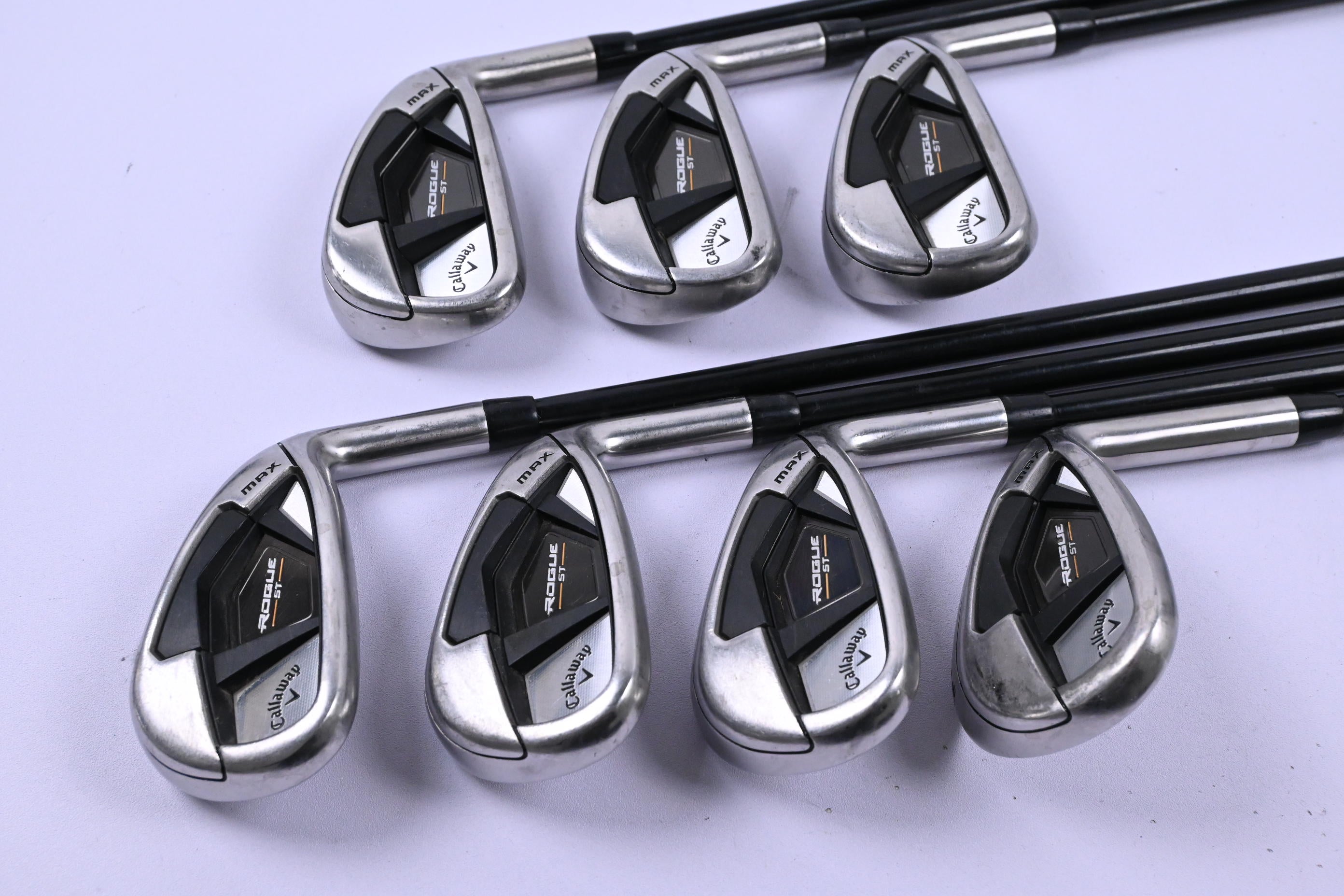 Callaway Rogue ST Max Irons / 5-PW+SW / Regular Flex Tensei CR Blue 55 Shafts