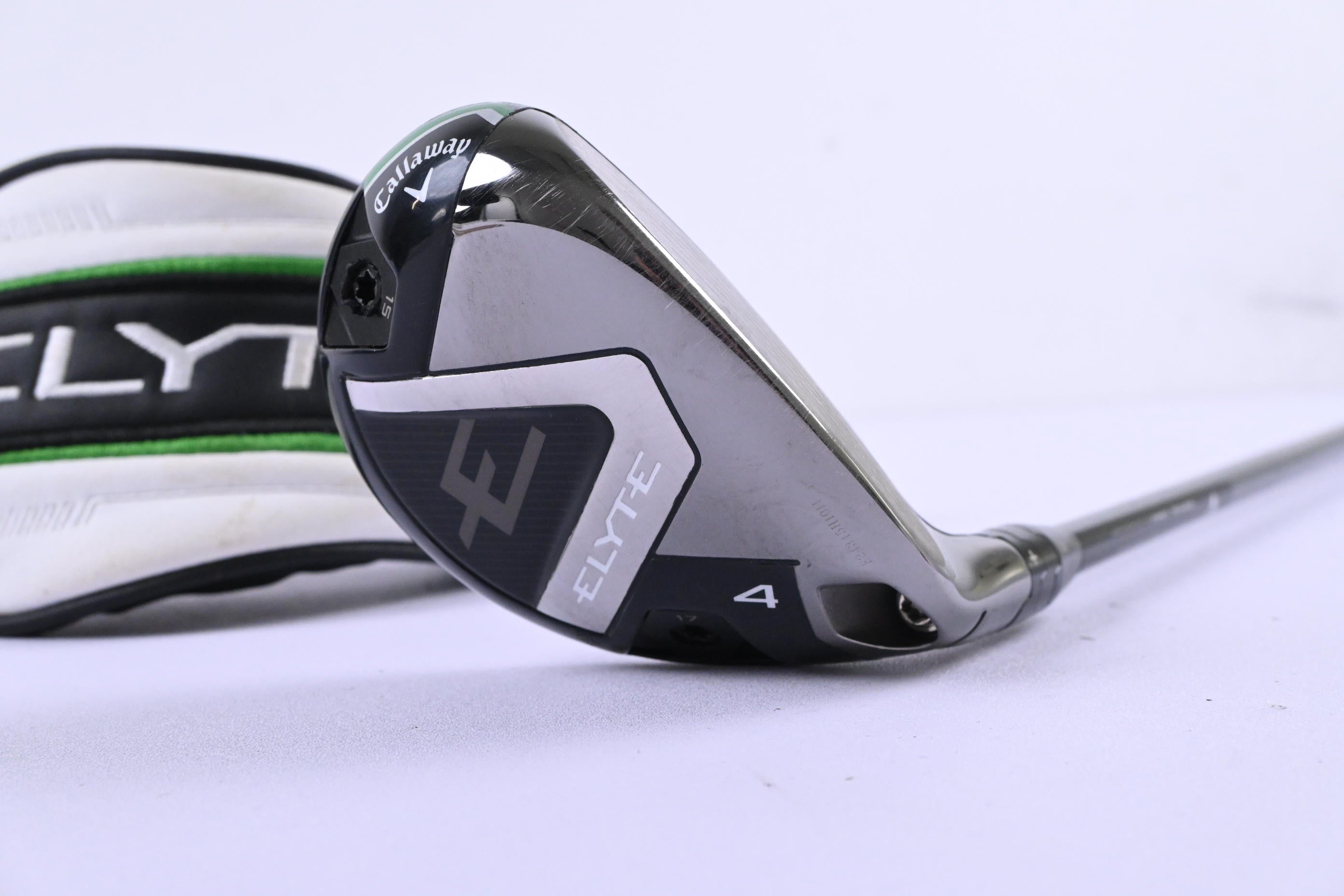 Callaway Elyte #4 Hybrid / 19 Degree / Stiff Flex Denali Charcoal 70 Shaft