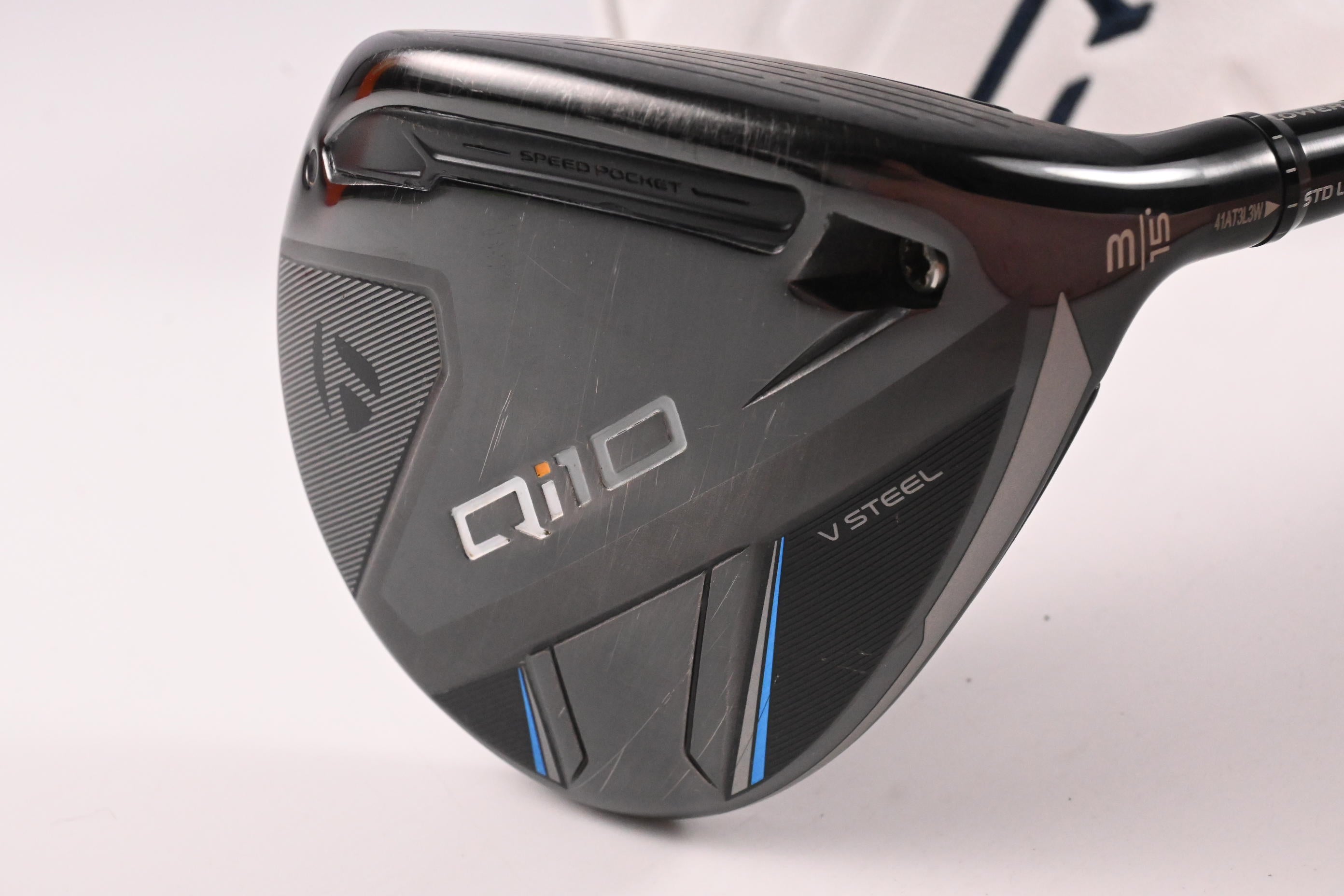 Taylormade Qi10 #3 Wood / 15 Degree / Stiff Flex Ventus Blue 6 Shaft