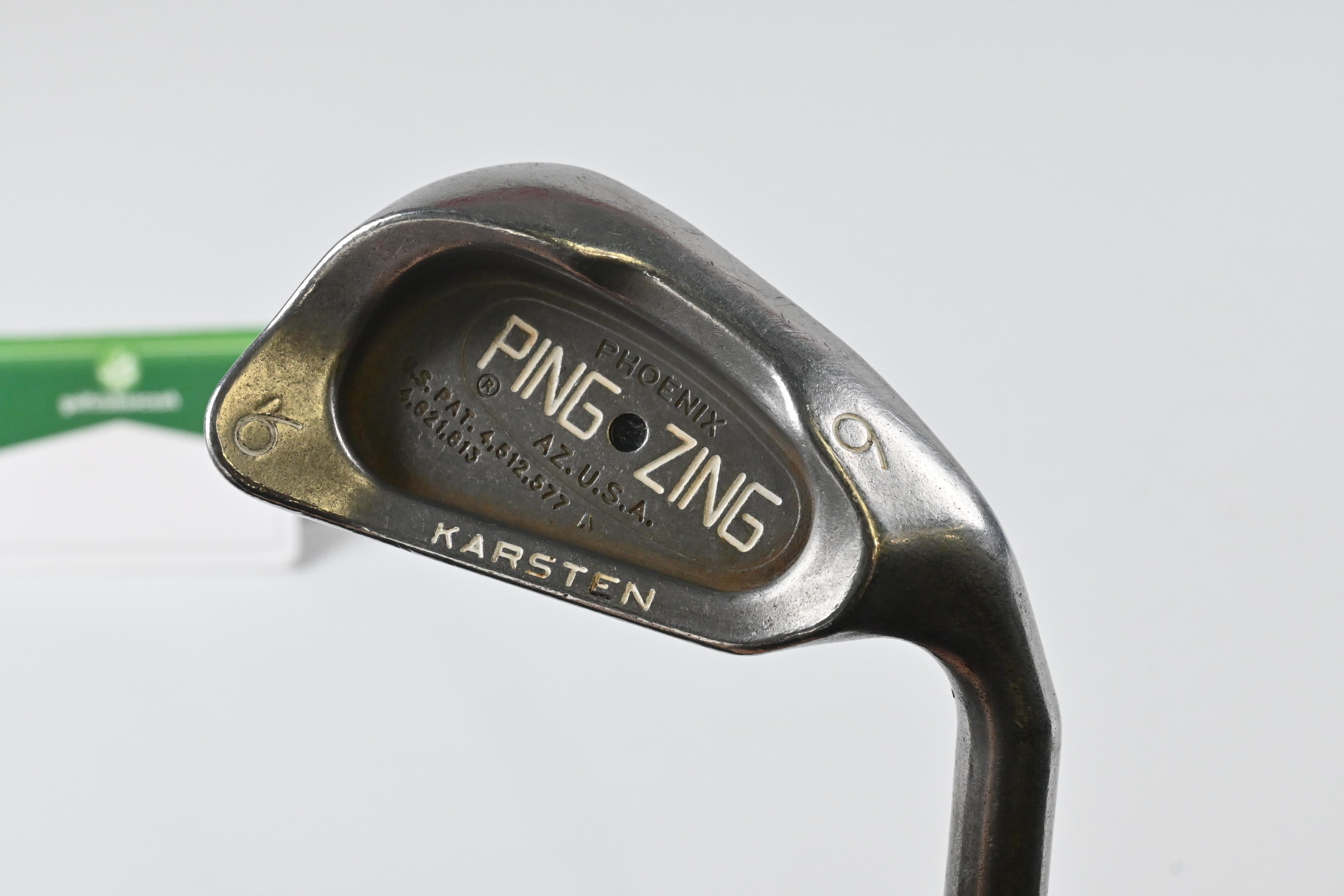 Ping Zing #6 Iron / Black Dot / Stiff Flex Steel Shaft