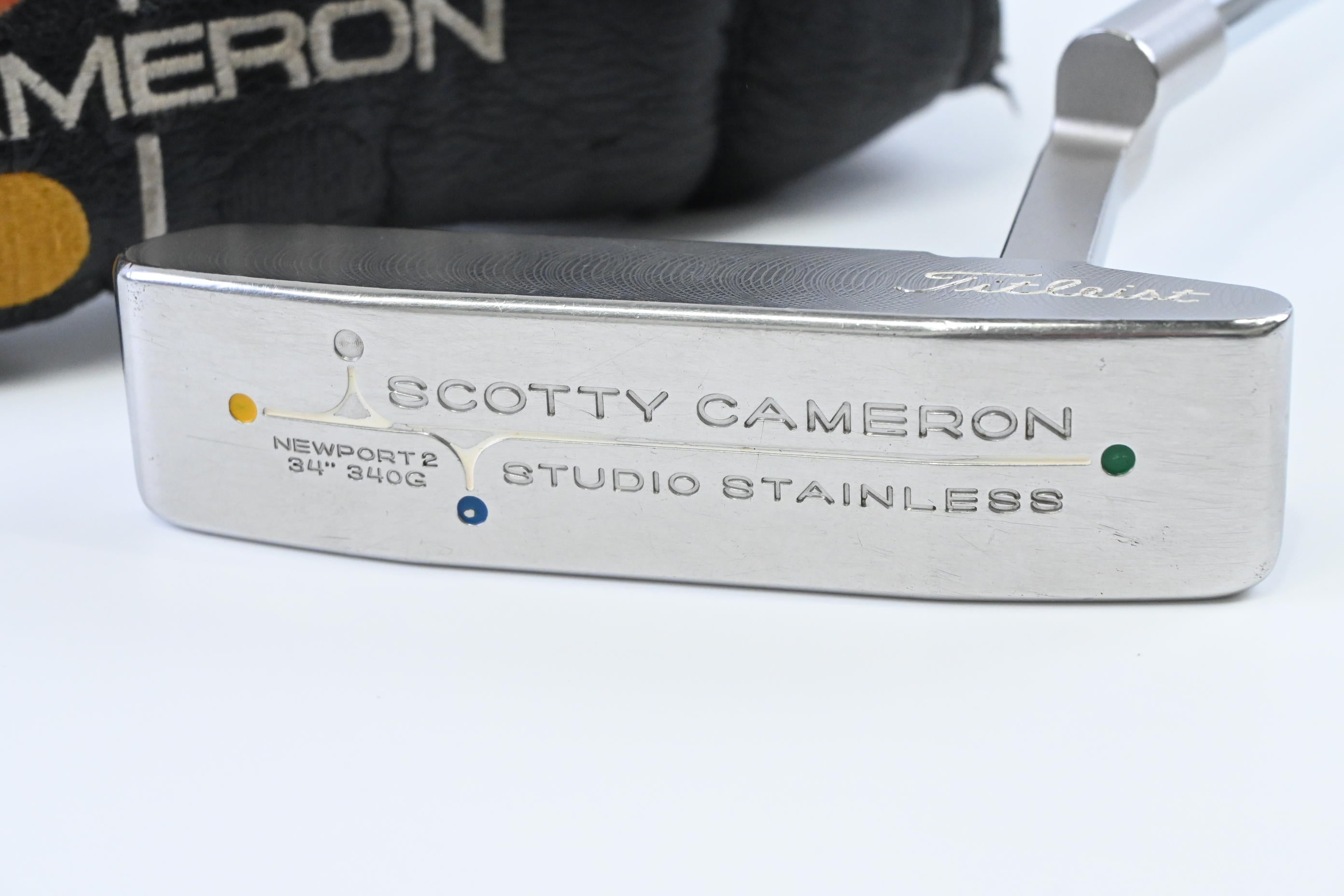 Scotty Cameron Studio Stainless Newport 2 Putter / 34 Inch