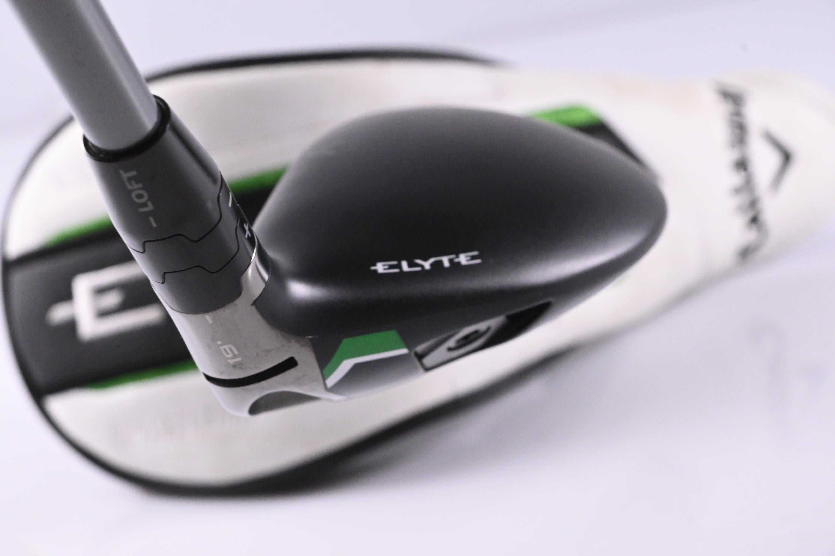 Callaway Elyte #3 Hybrid / 19 Degree / Stiff Flex Denali Charcoal 70 Shaft