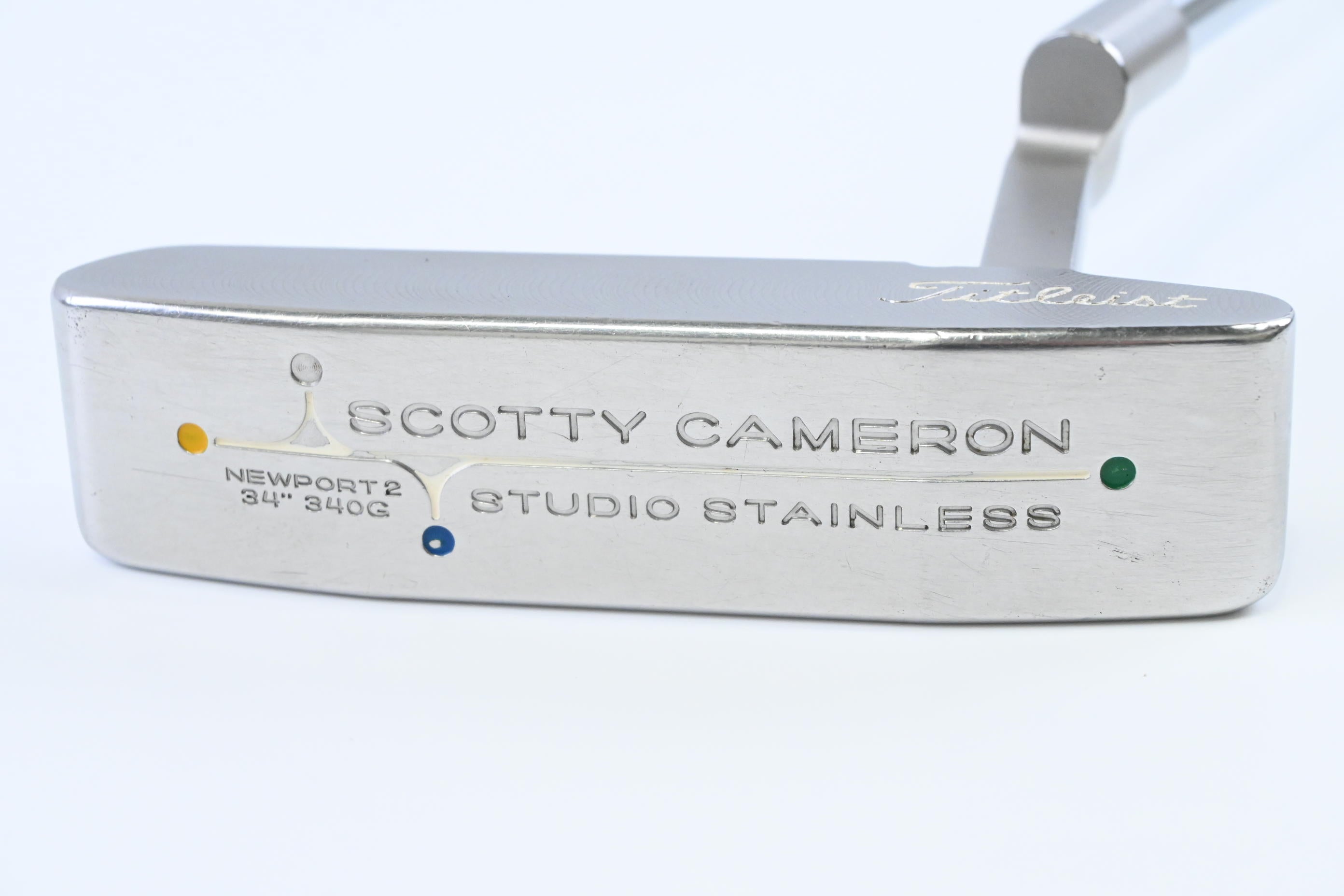 Scotty Cameron Studio Stainless Newport 2 Putter / 34 Inch