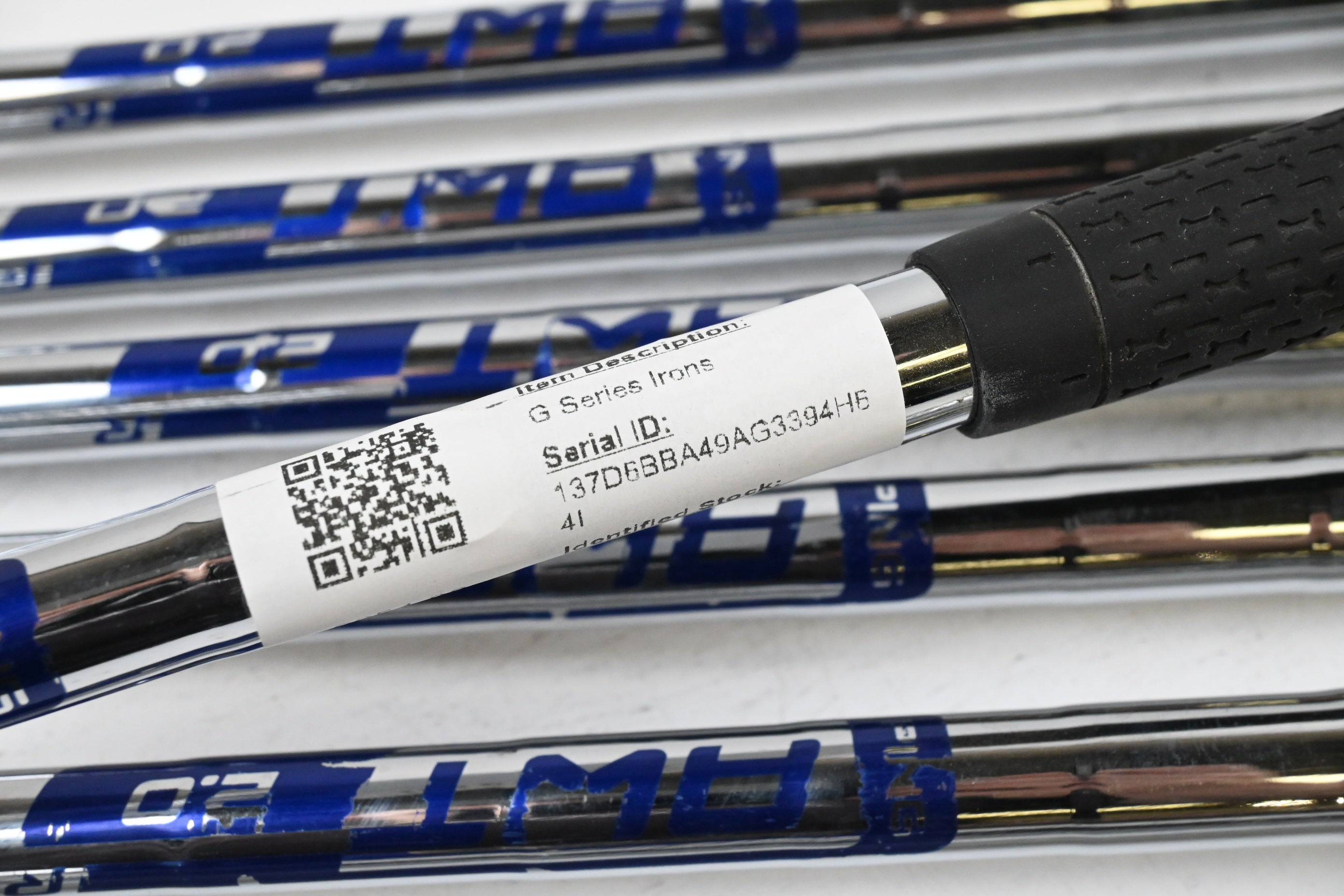 Ping G Series Irons / 4-PW / Yellow Dot / Regular Flex Ping AWT 2.0 Shafts