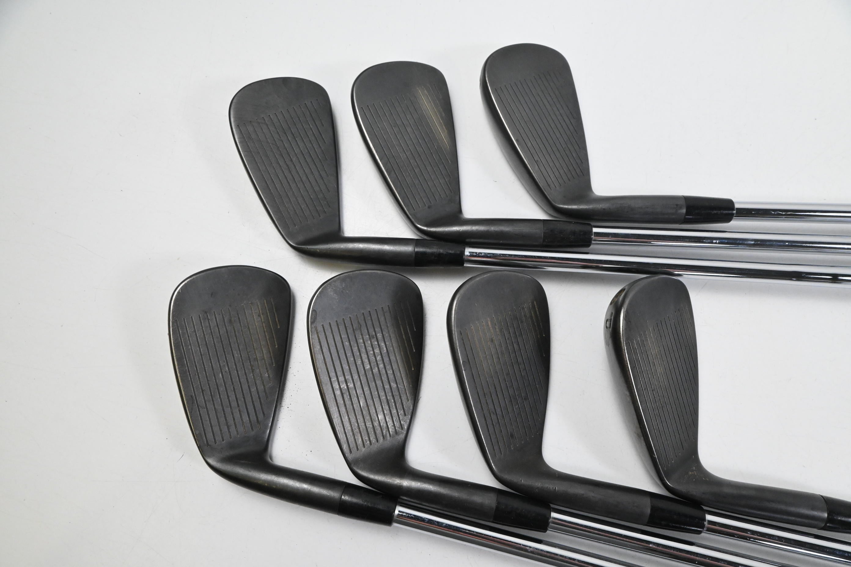Cobra King Forged Tec 2023 Black Irons / 4-PW / Stiff Flex KBS $-Taper Lite