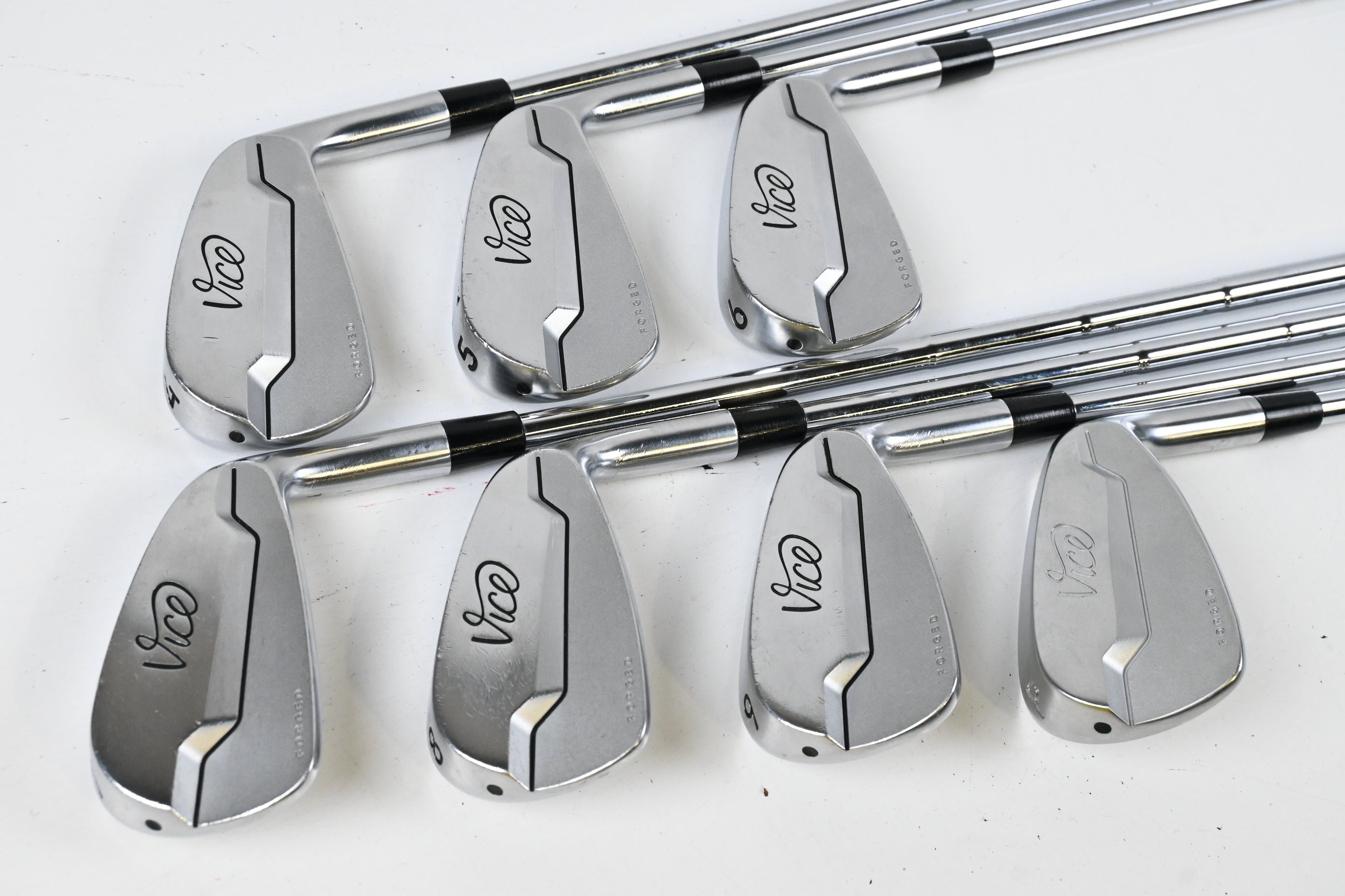 Vice VGI 01 Players Irons / 4-PW / Regular Flex Vice Golf Whiz 105 Shafts