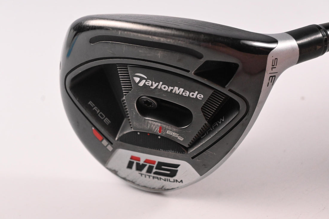 Taylormade M5 #3 Wood / 15 Degree / Stiff Flex Tensei CK Orange 65 Shaft
