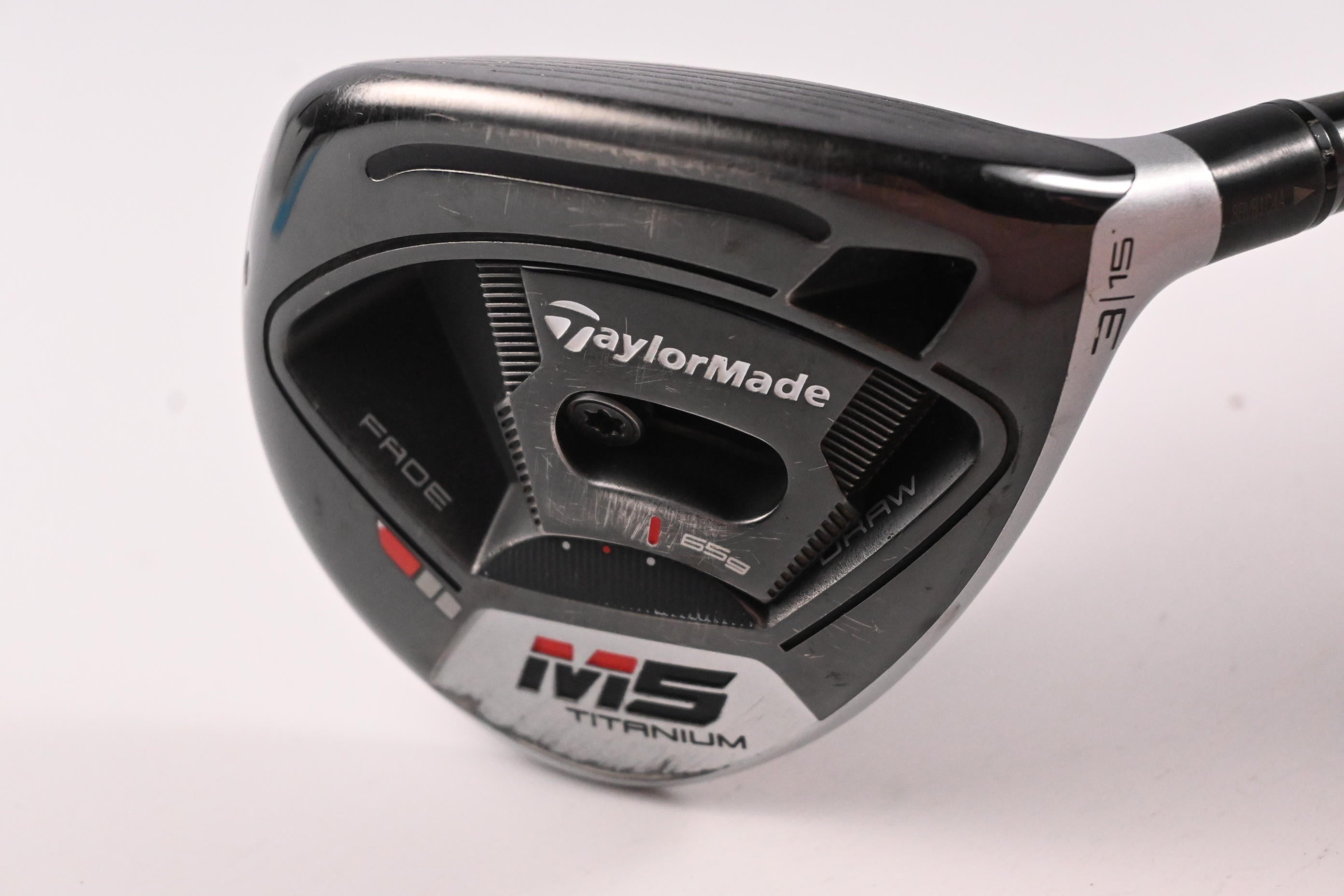 Taylormade M5 #3 Wood / 15 Degree / Stiff Flex Tensei CK Orange 65 Shaft