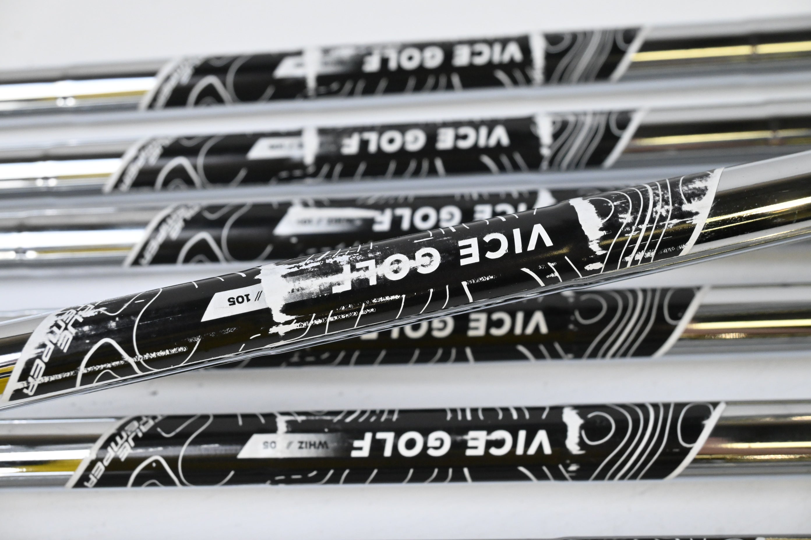 Vice VGI 01 Players Irons / 4-PW / Regular Flex Vice Golf Whiz 105 Shafts