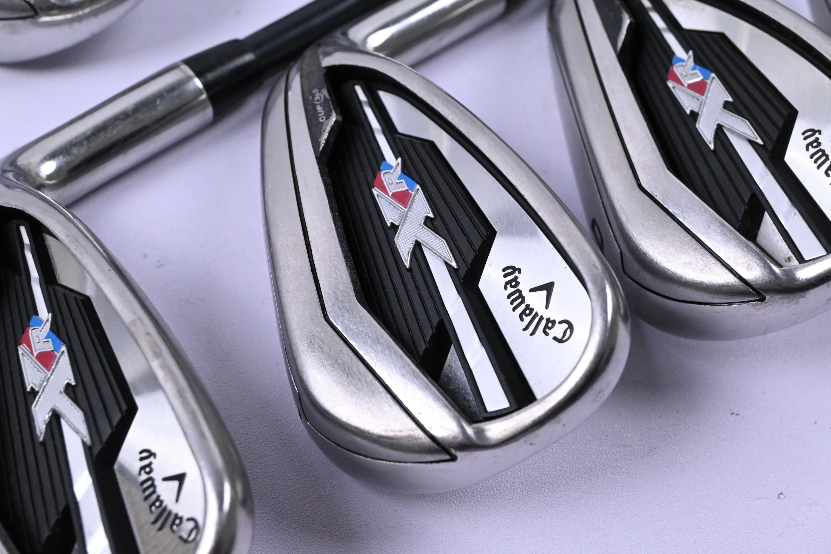 Callaway XR Irons / 5-PW+SW / Regular Flex Project X LZ San Diego 58 Shafts