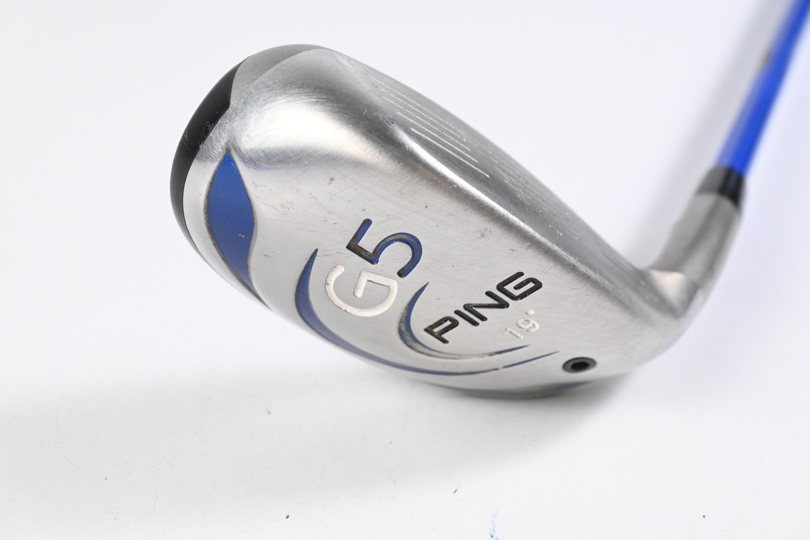 Ping G5 #3 Hybrid / 19 Degree / Stiff Flex Grafalloy Prolaunch Blue