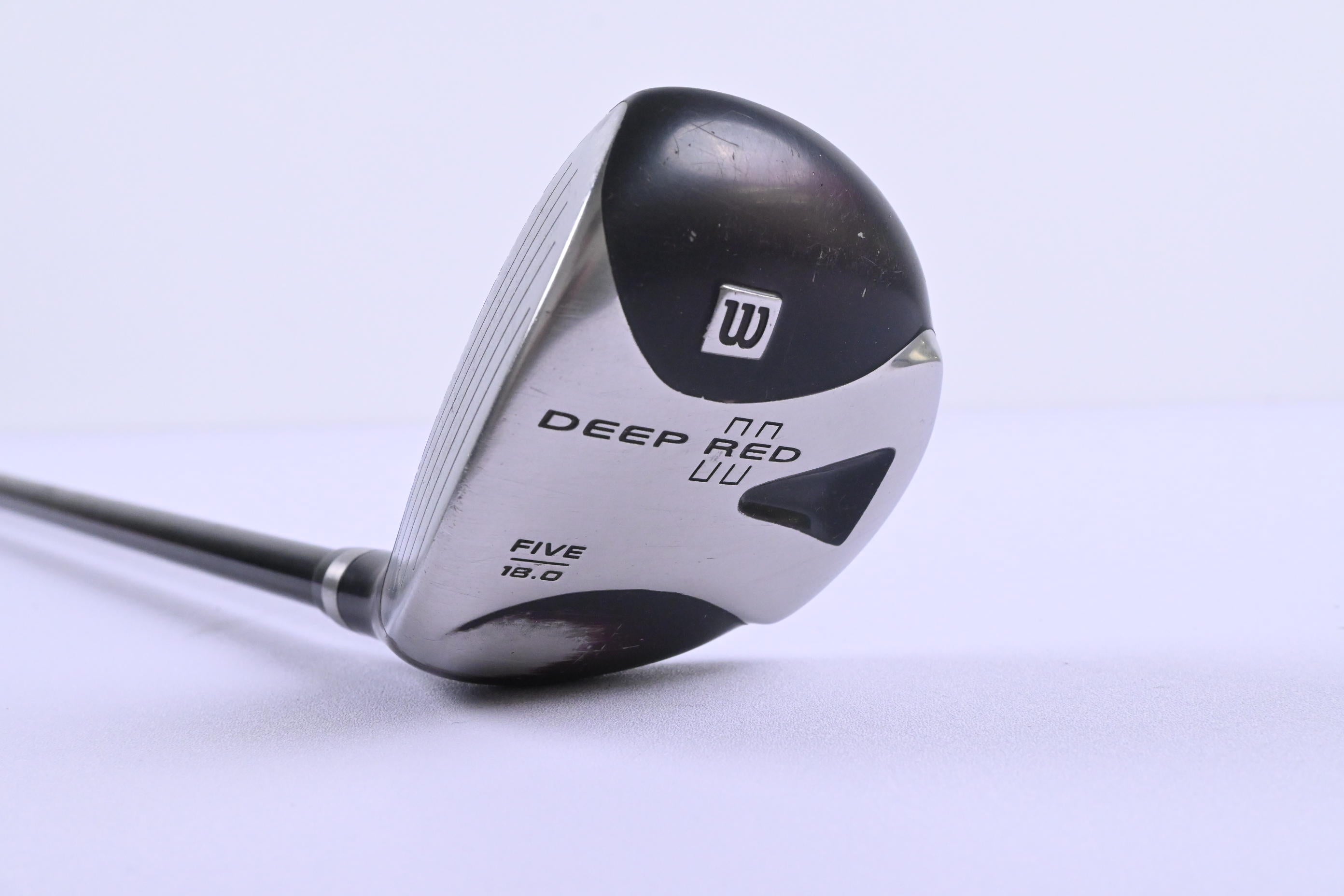 Left Hand Wilson Deep Red II #5 Wood / 18 Degree / Stiff Flex ProLite+ Shaft