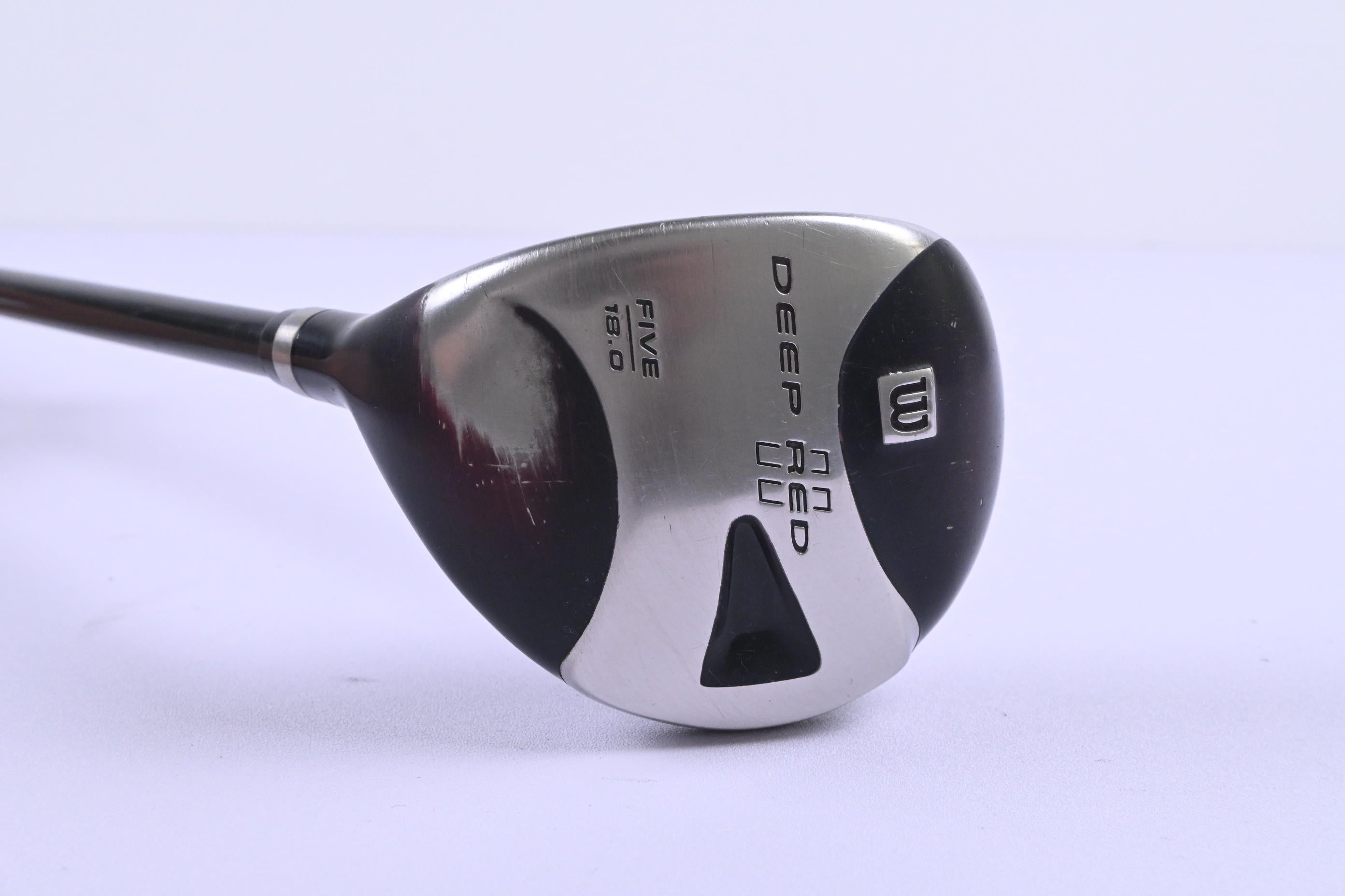 Left Hand Wilson Deep Red II #5 Wood / 18 Degree / Stiff Flex ProLite+ Shaft