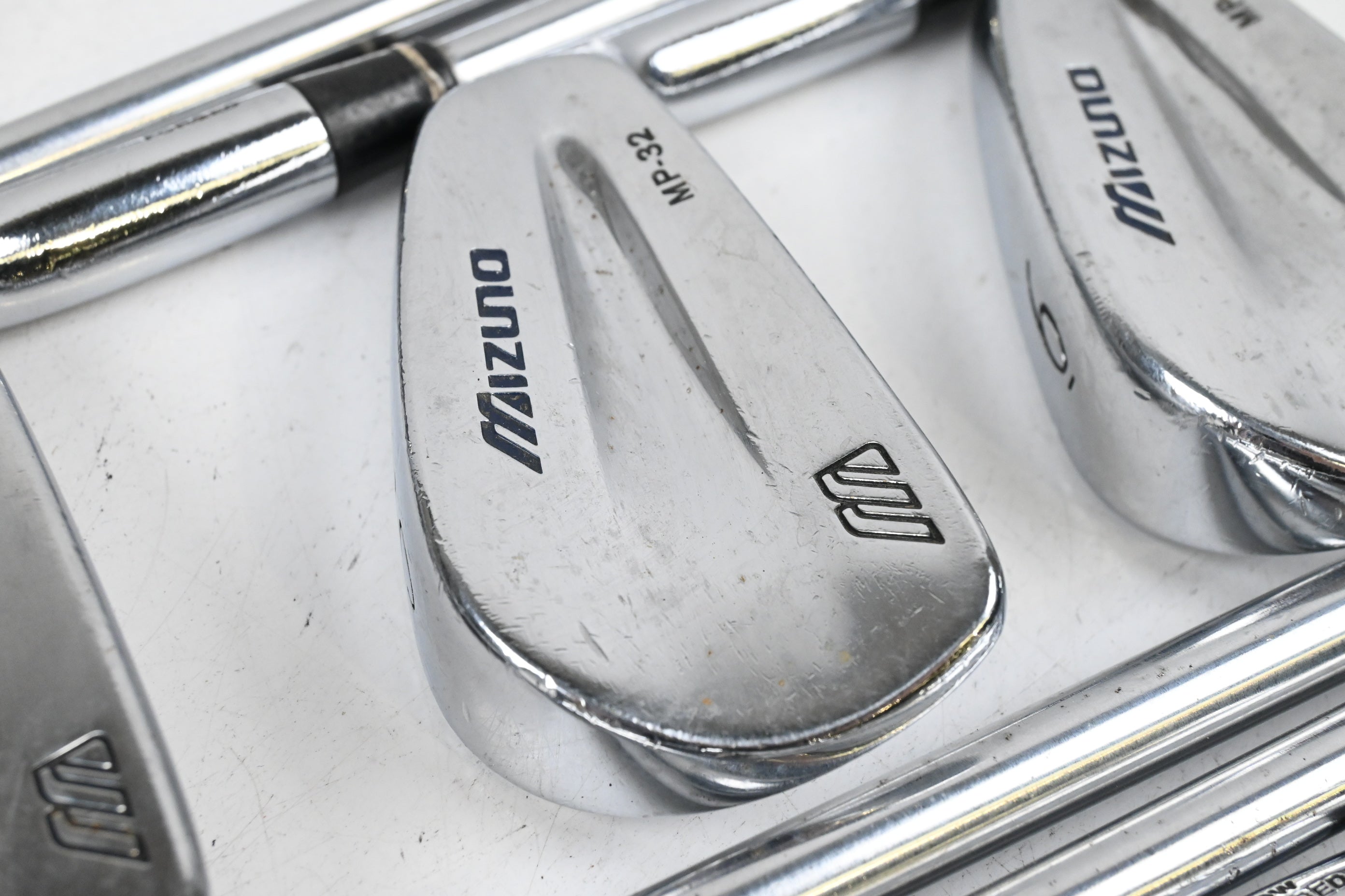 Mizuno MP-32 Irons / 3-PW / Stiff Flex Project X Precision Rifle Shafts